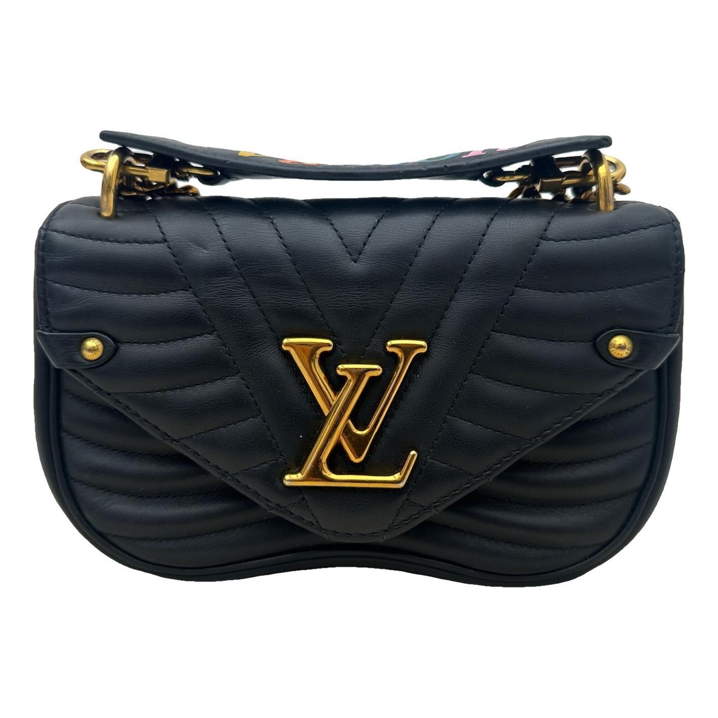 New Wave leather handbag