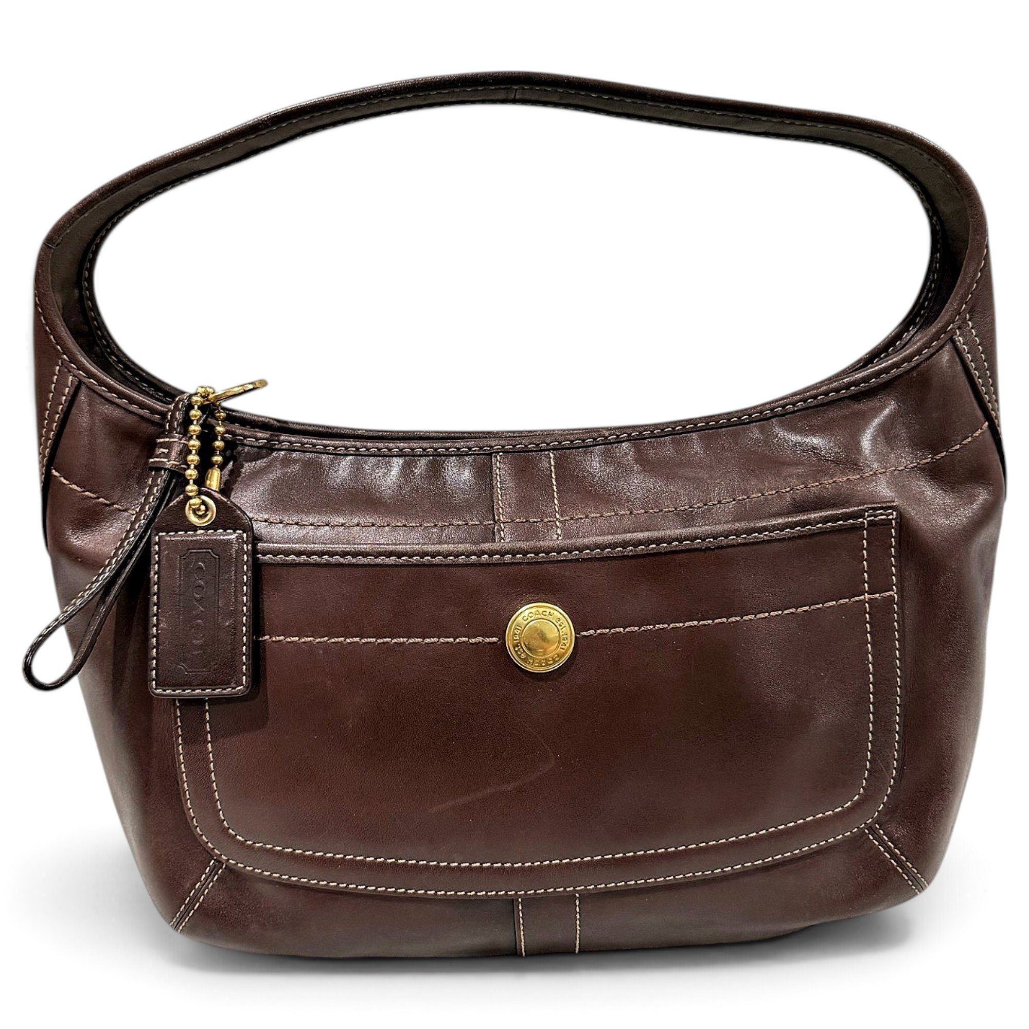 Leather handbag