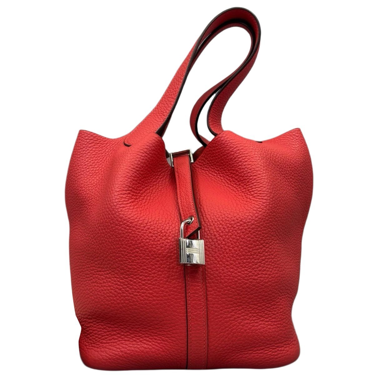 Picotin leather handbag