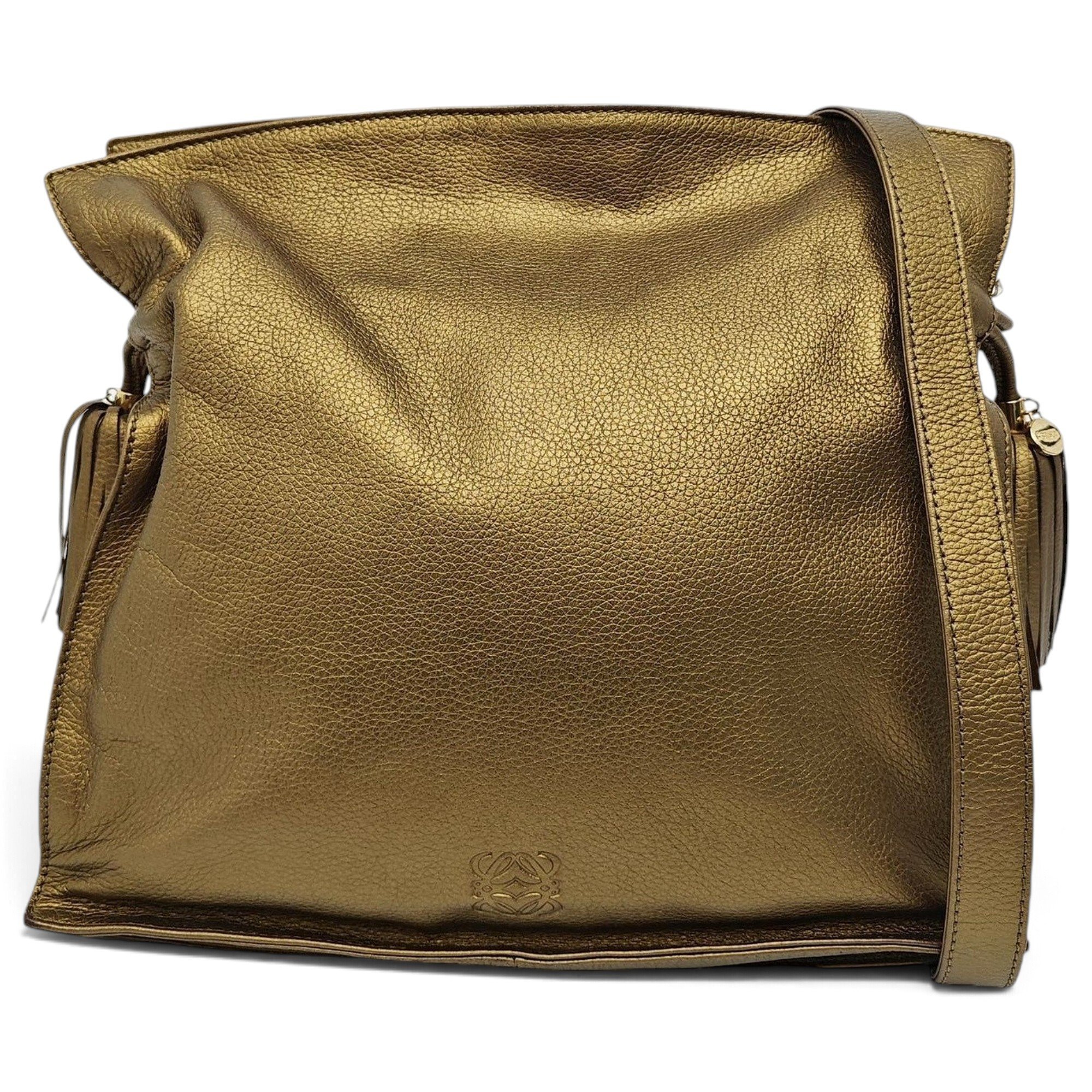 Flamenco leather handbag