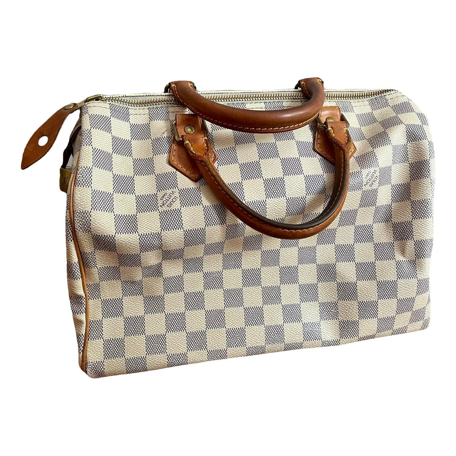 Speedy leather handbag