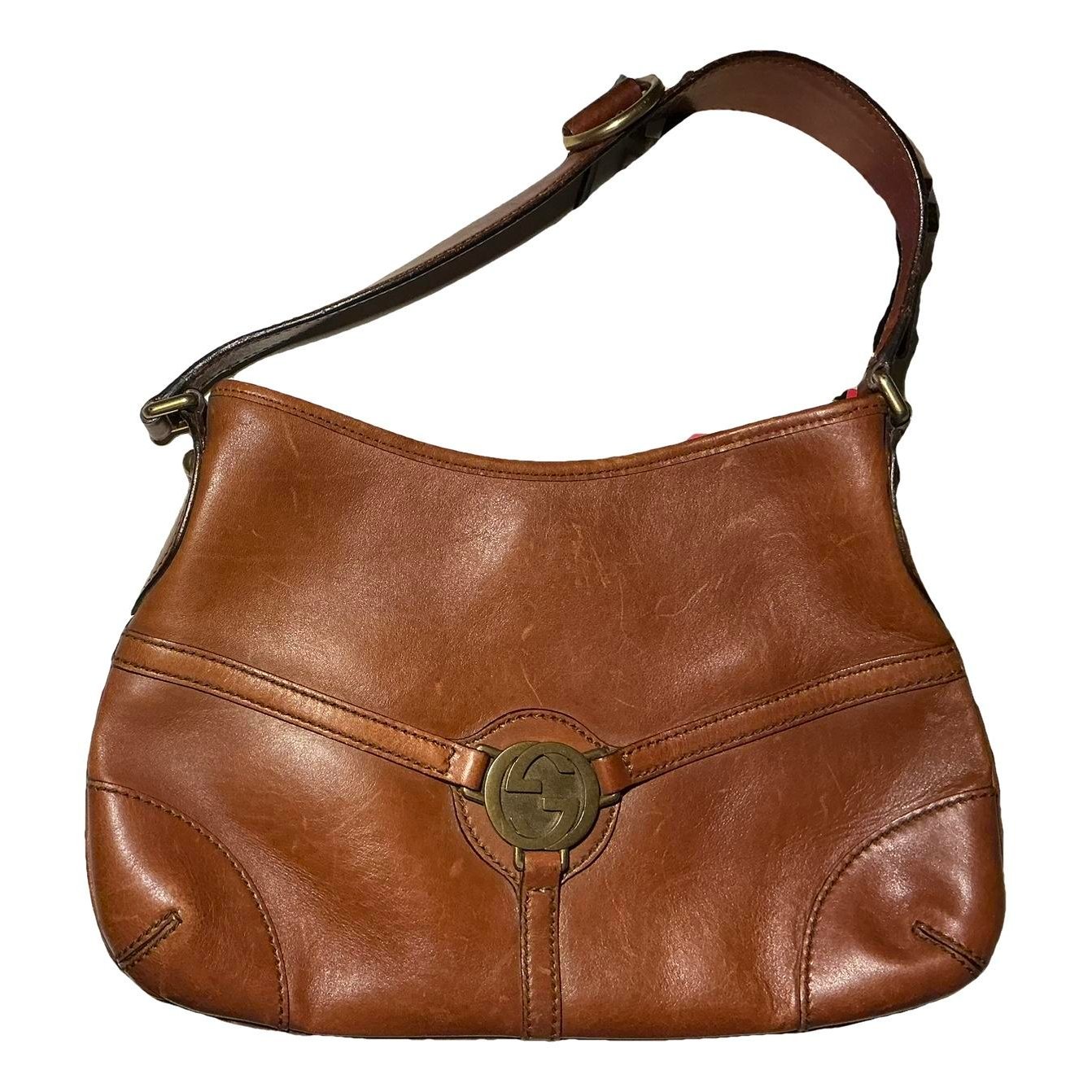Hobo leather handbag