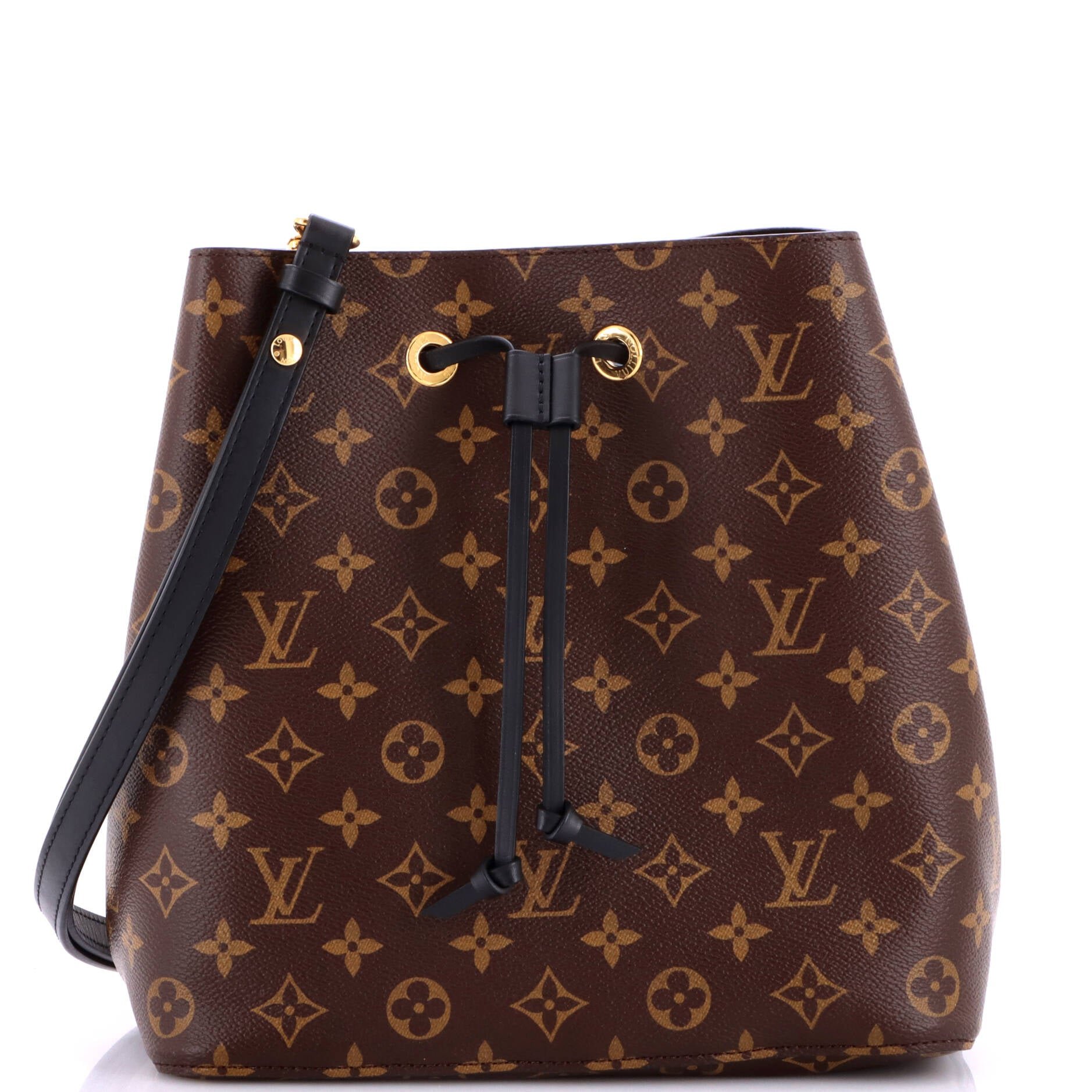 NeoNoe Handbag Monogram Canvas with Leather MM
