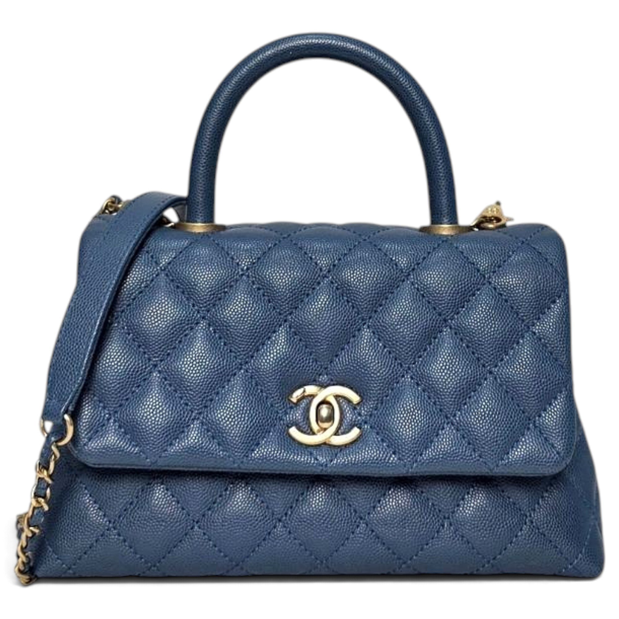 Coco Handle leather handbag