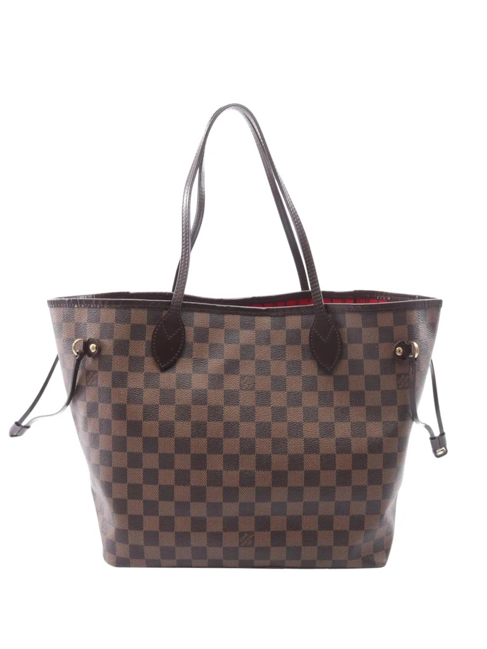 2008 Damier Ebene Neverfull MM tote bag