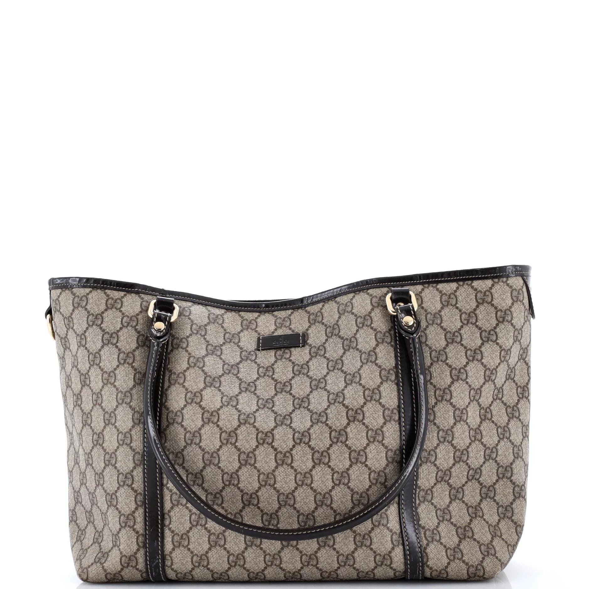 Leather tote