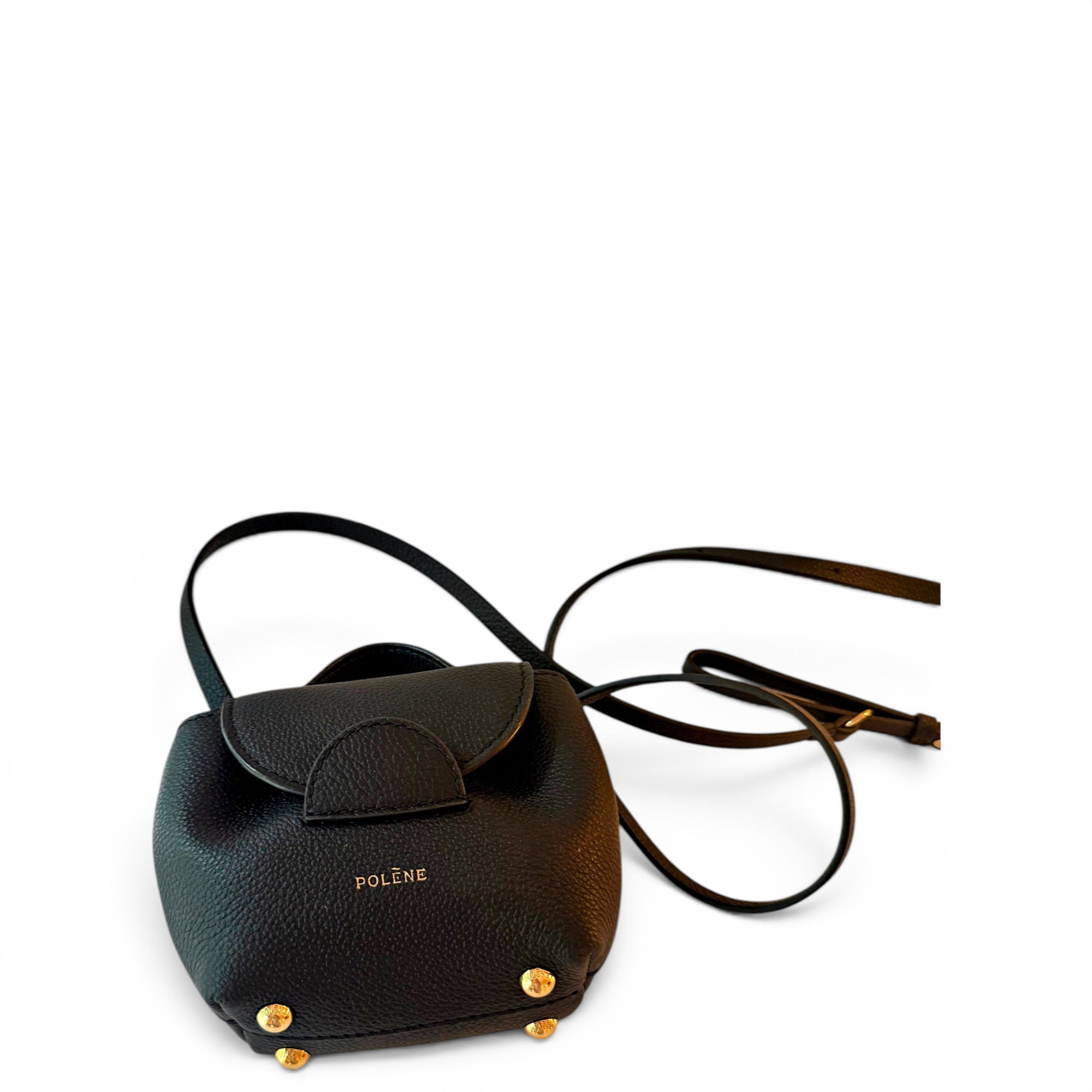 Polene Numéro un mini leather mini bag