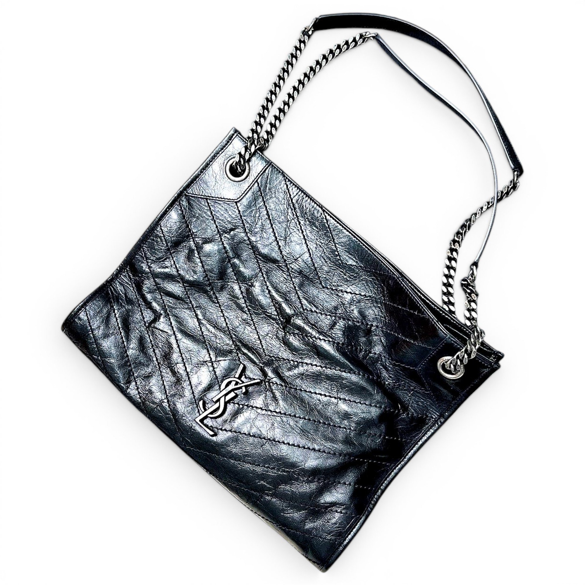 Leather tote
