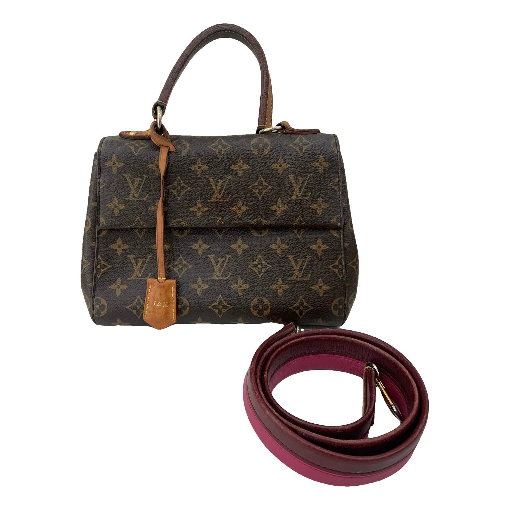 Cluny leather handbag