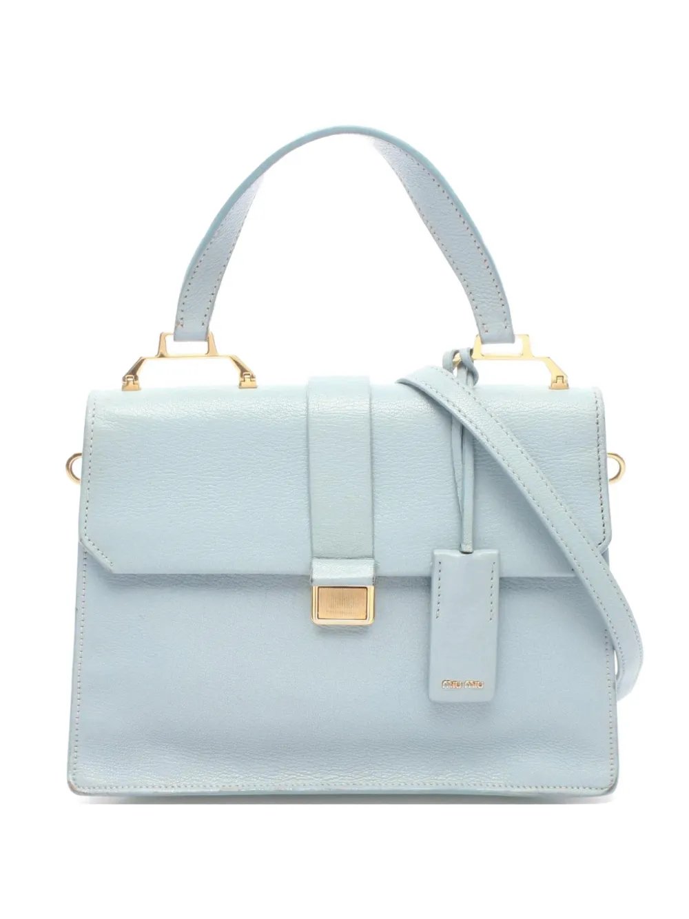 Miu Miu 2000s Madras tote bag
