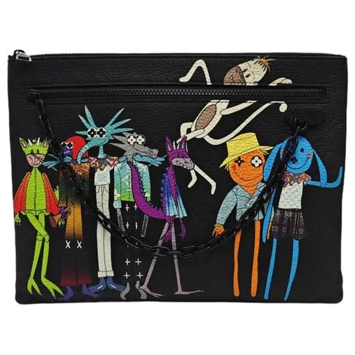 Leather handbag