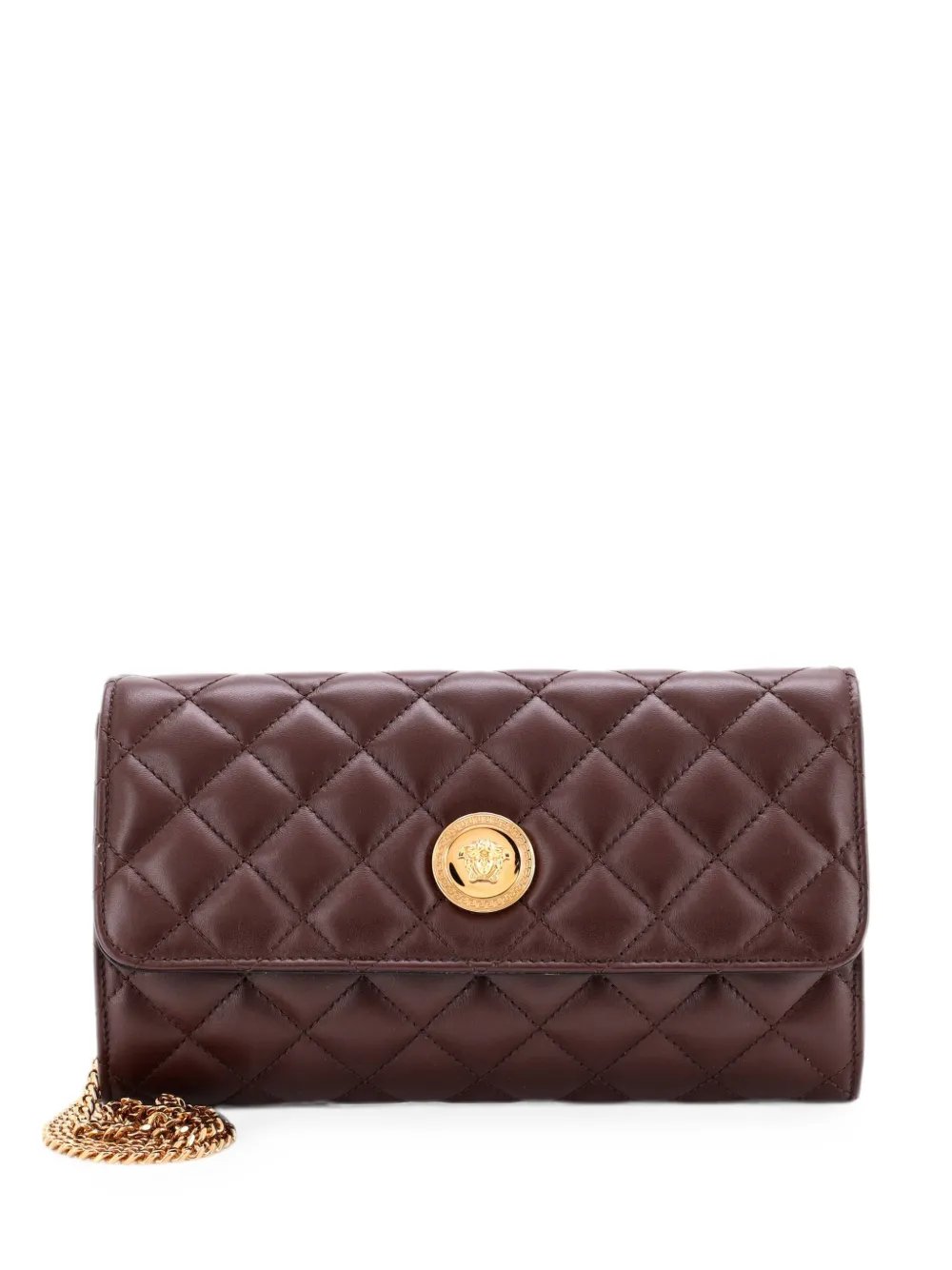 Icon Wallet on Chain Quilted Leather crossbody bag