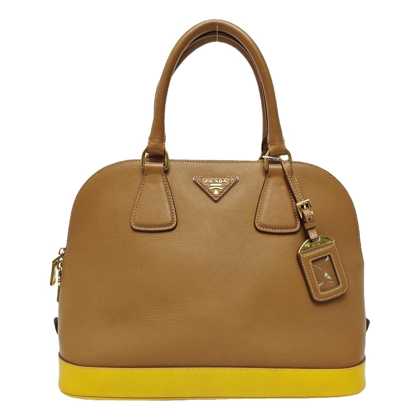 Promenade leather handbag