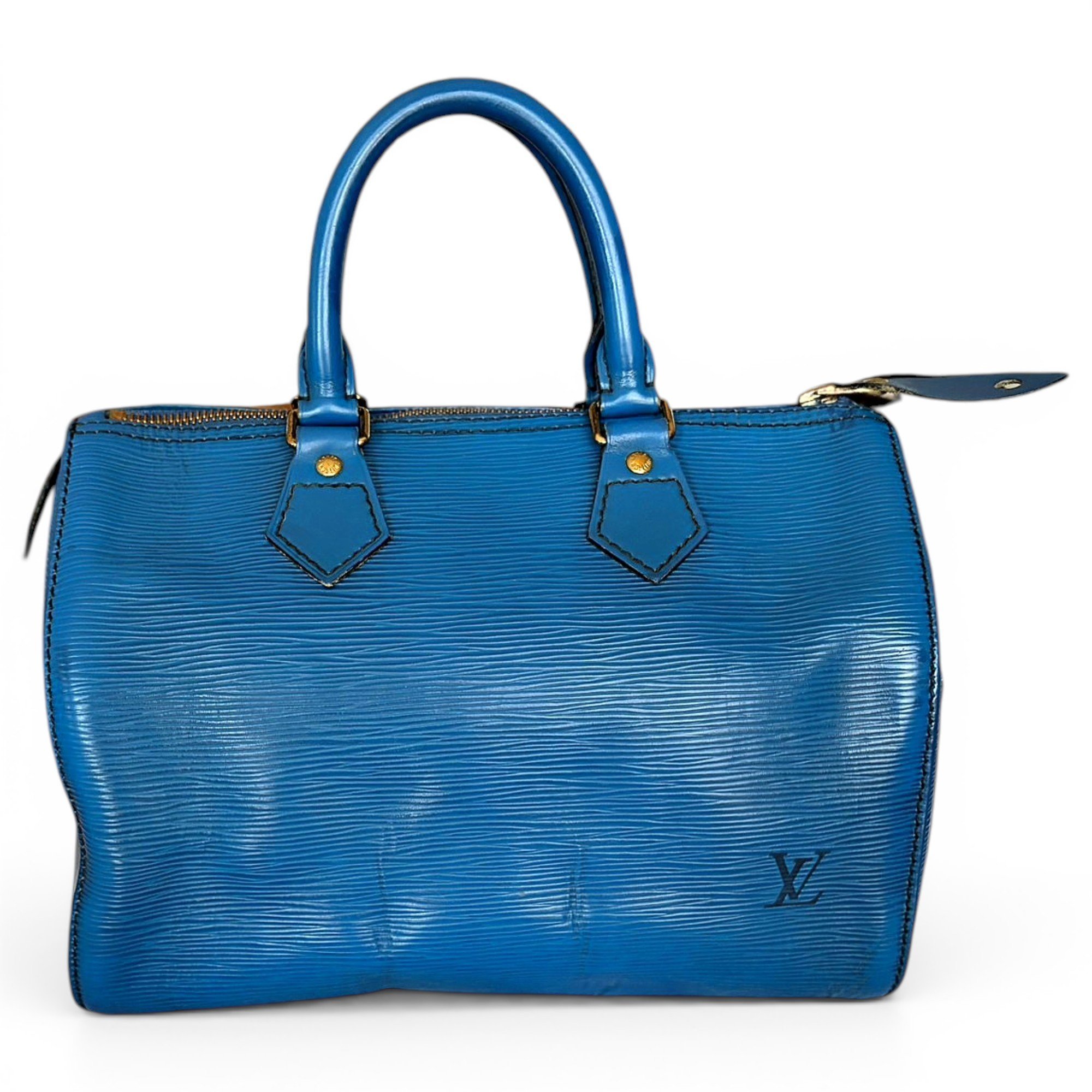 Speedy leather handbag