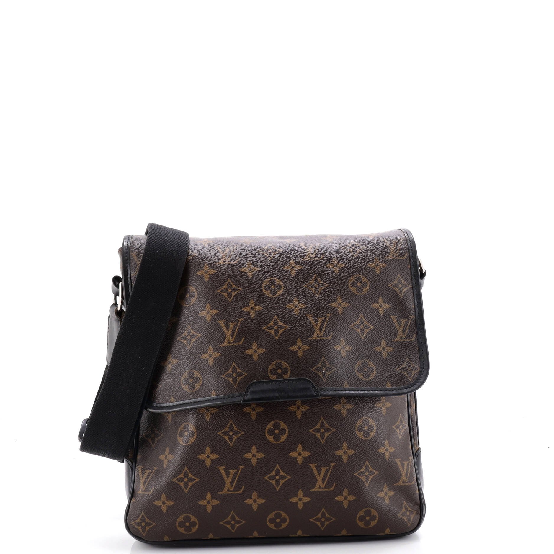 Bass Messenger Bag Macassar Monogram Canvas MM