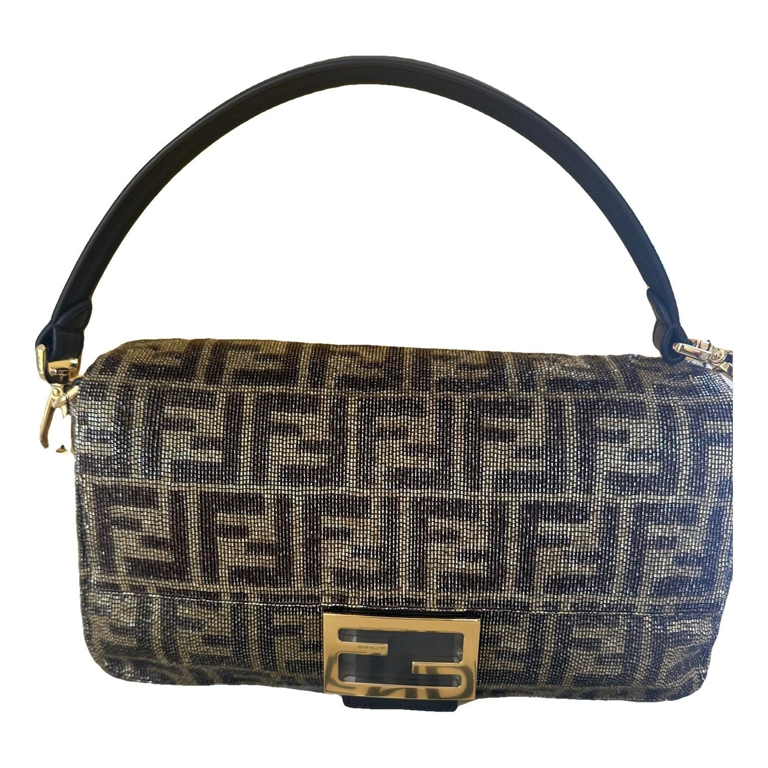 Baguette leather handbag