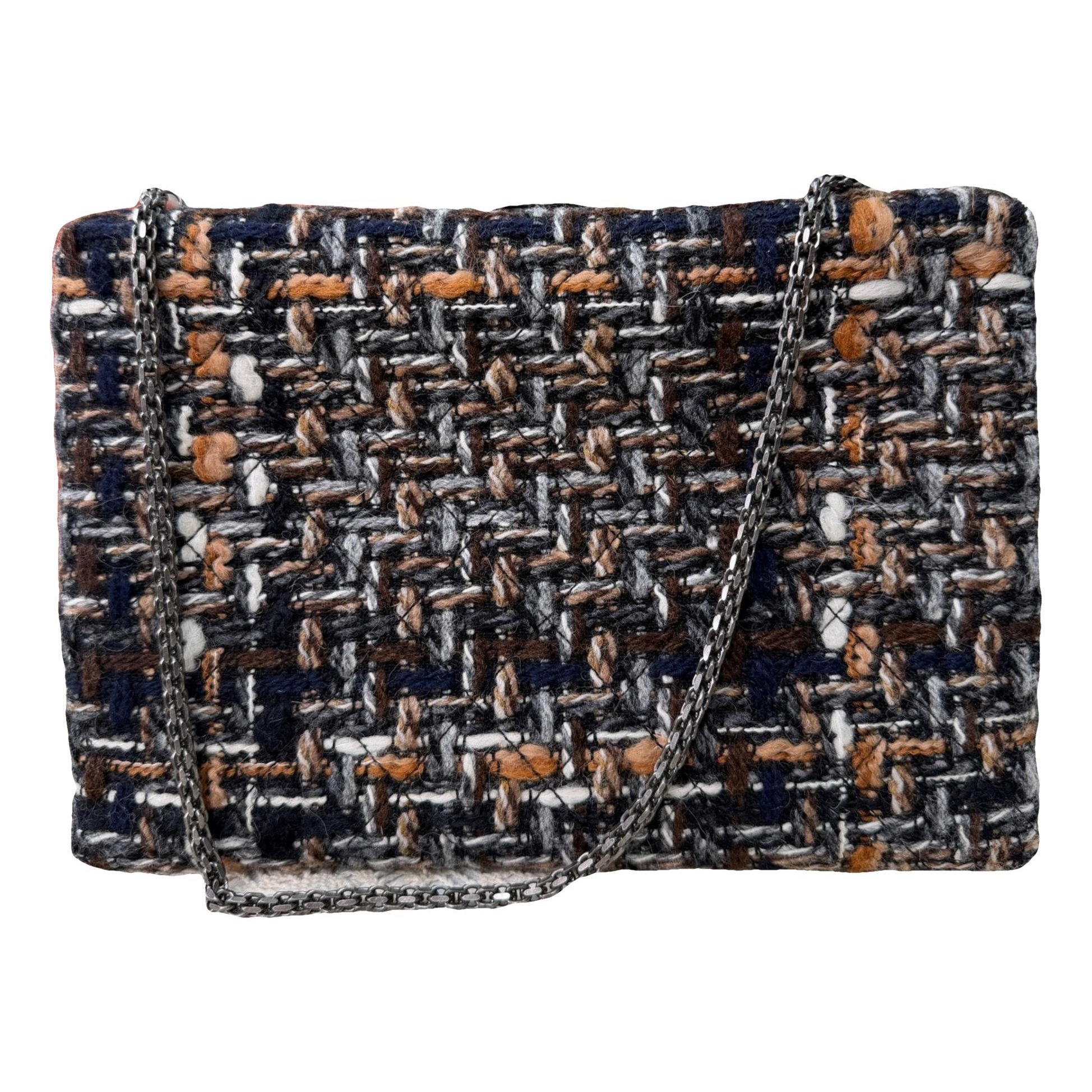Trendy CC Vanity tweed handbag