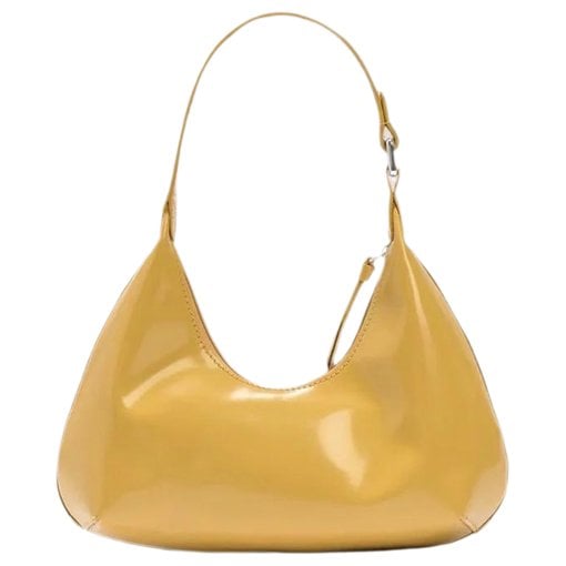 By Far Amber leather handbag