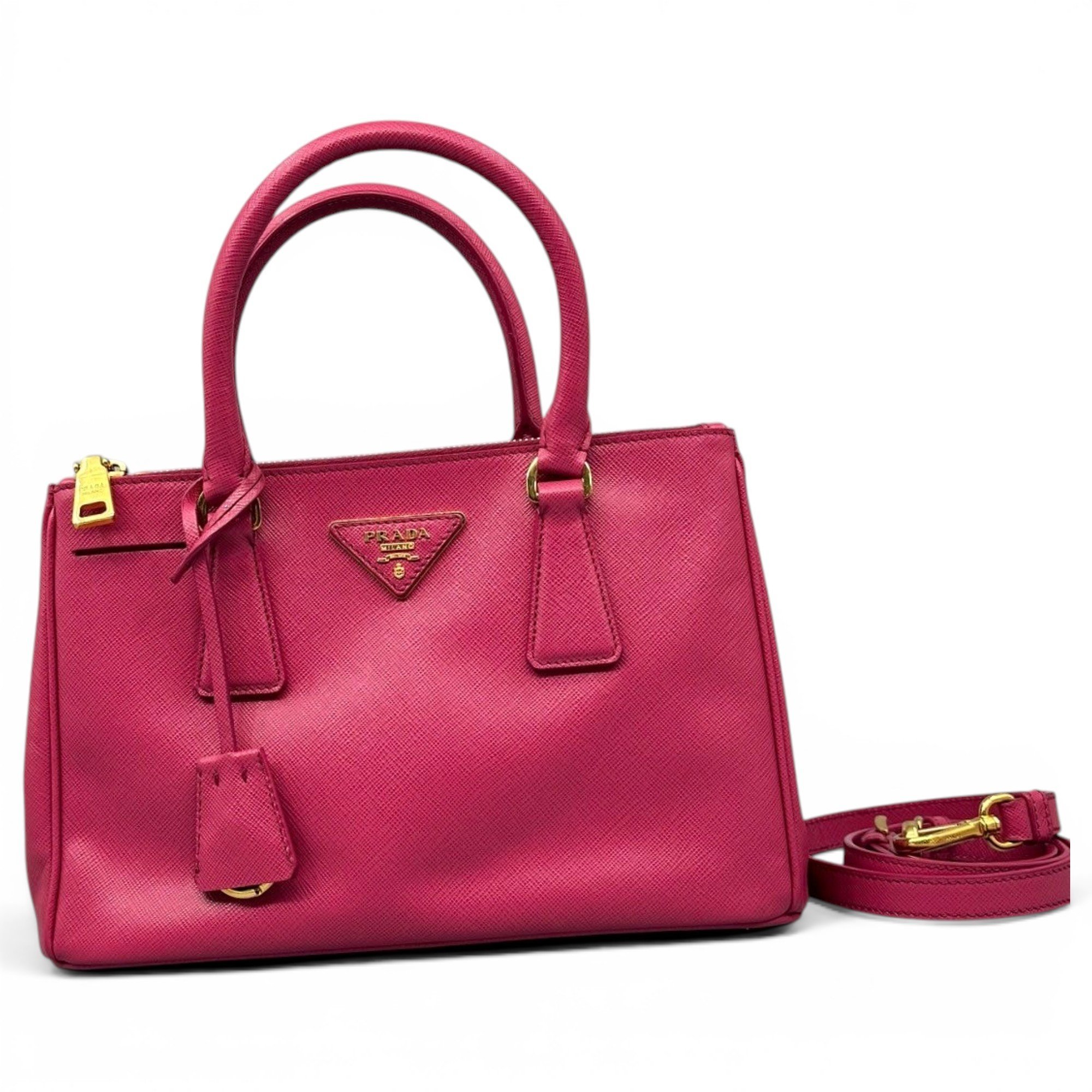 Galleria leather handbag
