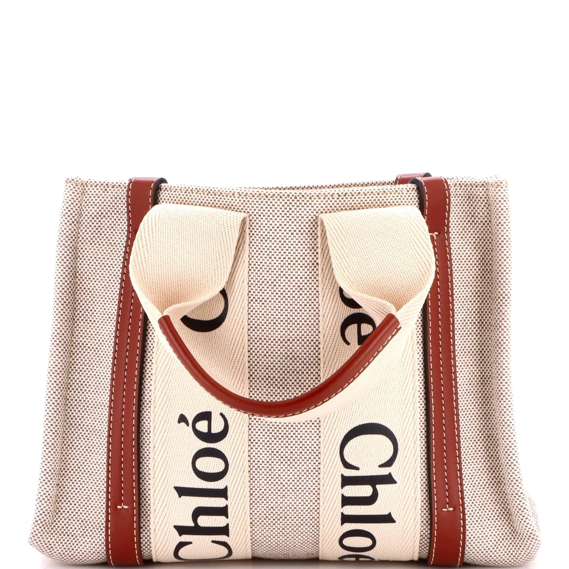 Woody cloth tote
