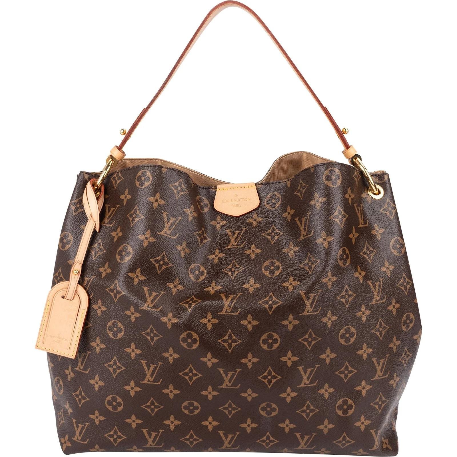 Graceful leather handbag