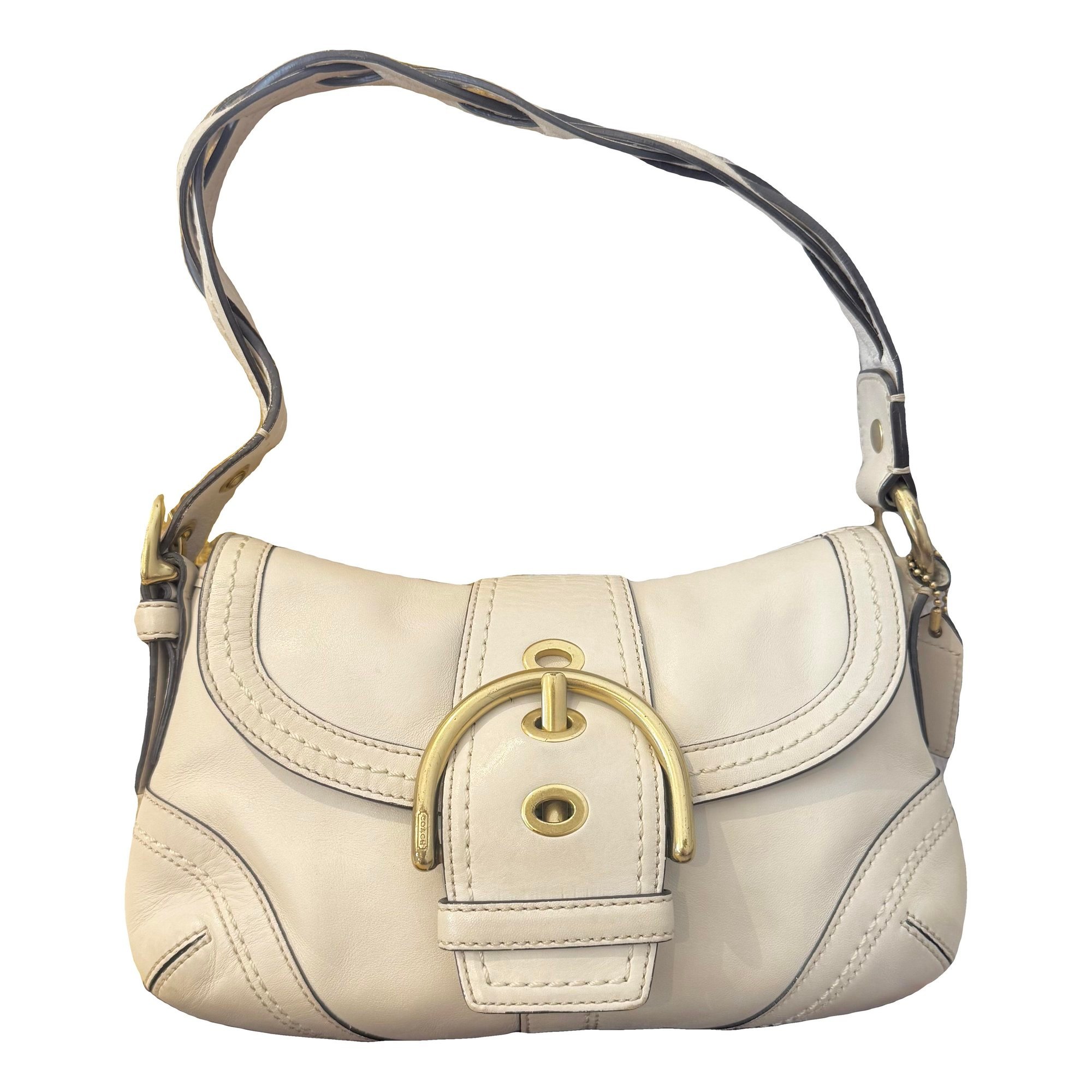 Signature Sufflette leather handbag