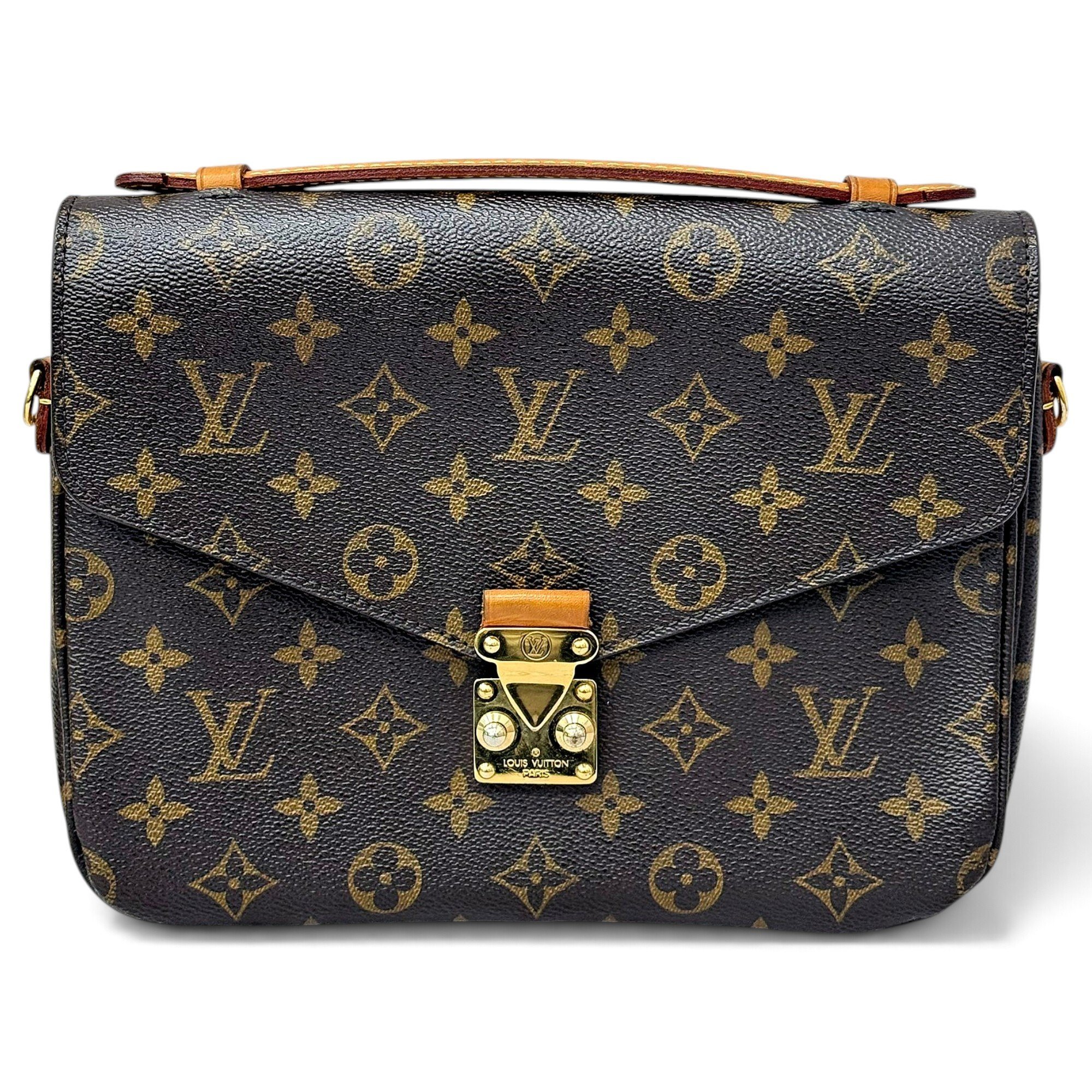 Metis leather handbag