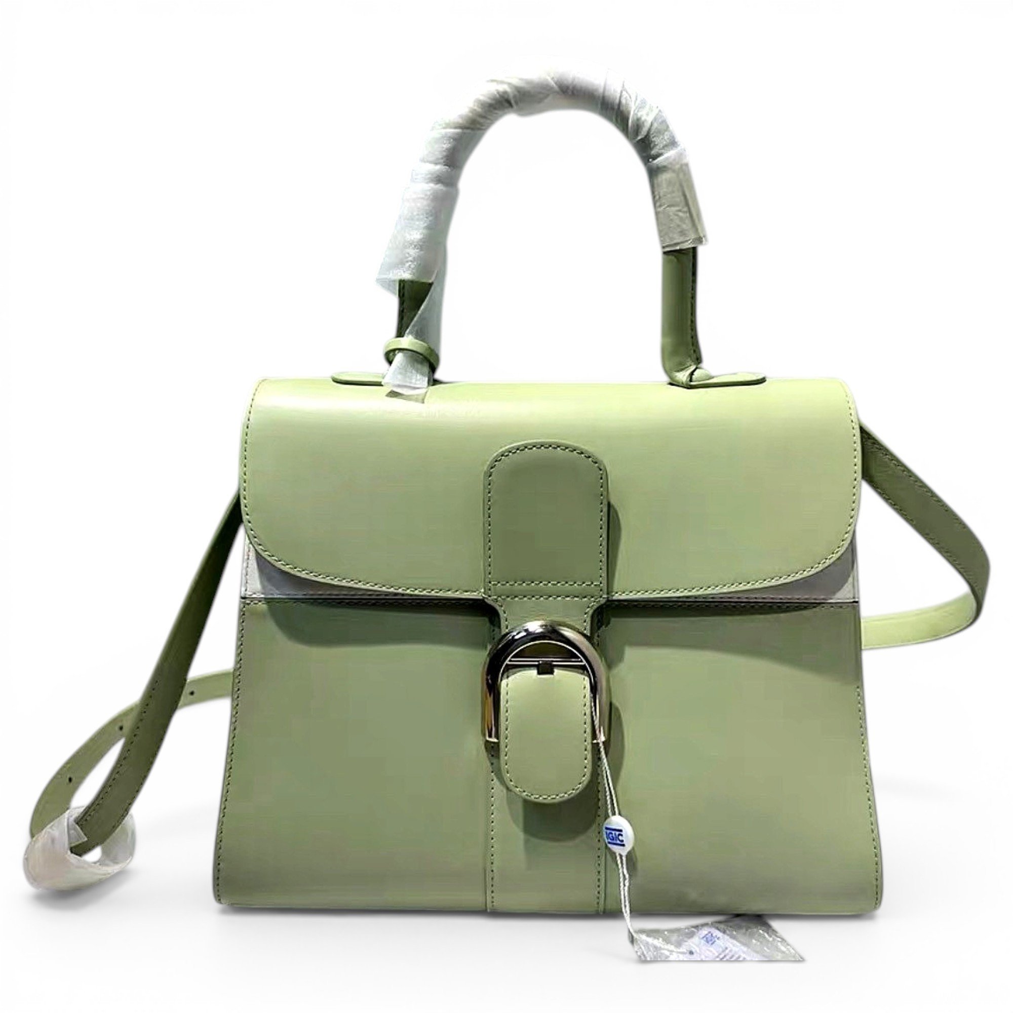 Brillant leather handbag