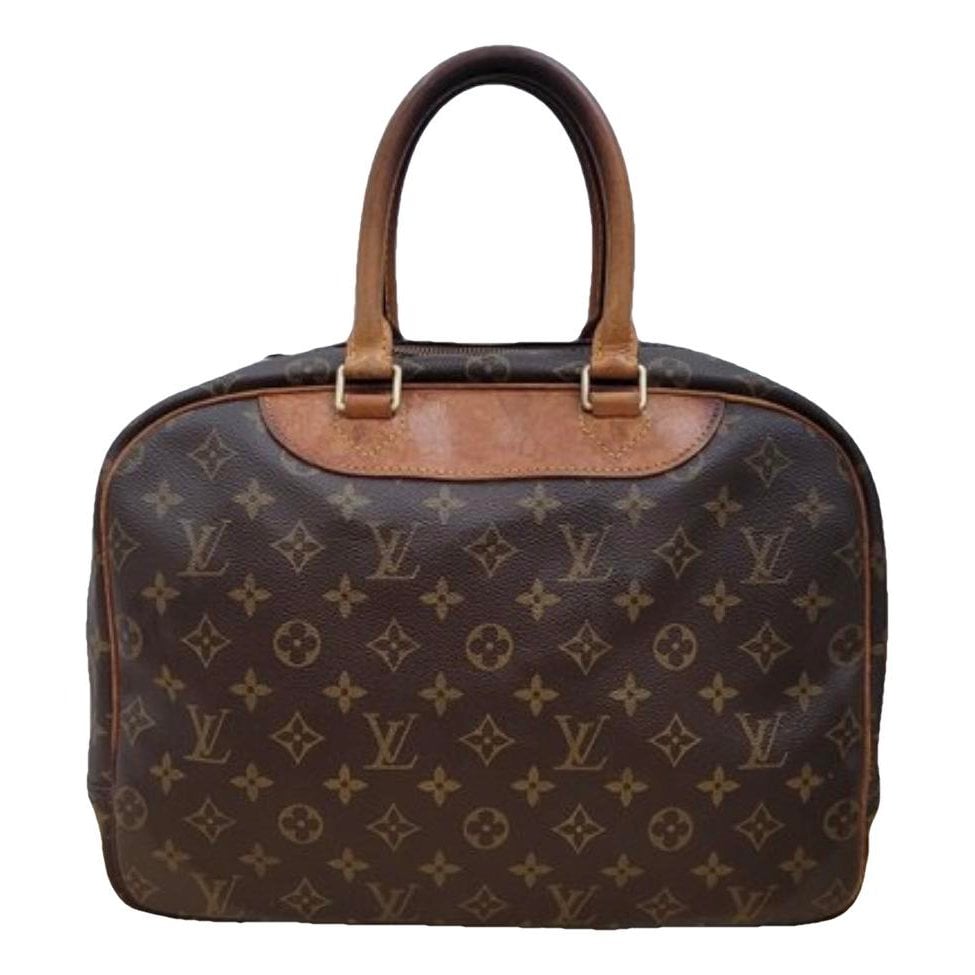 Deauville leather handbag