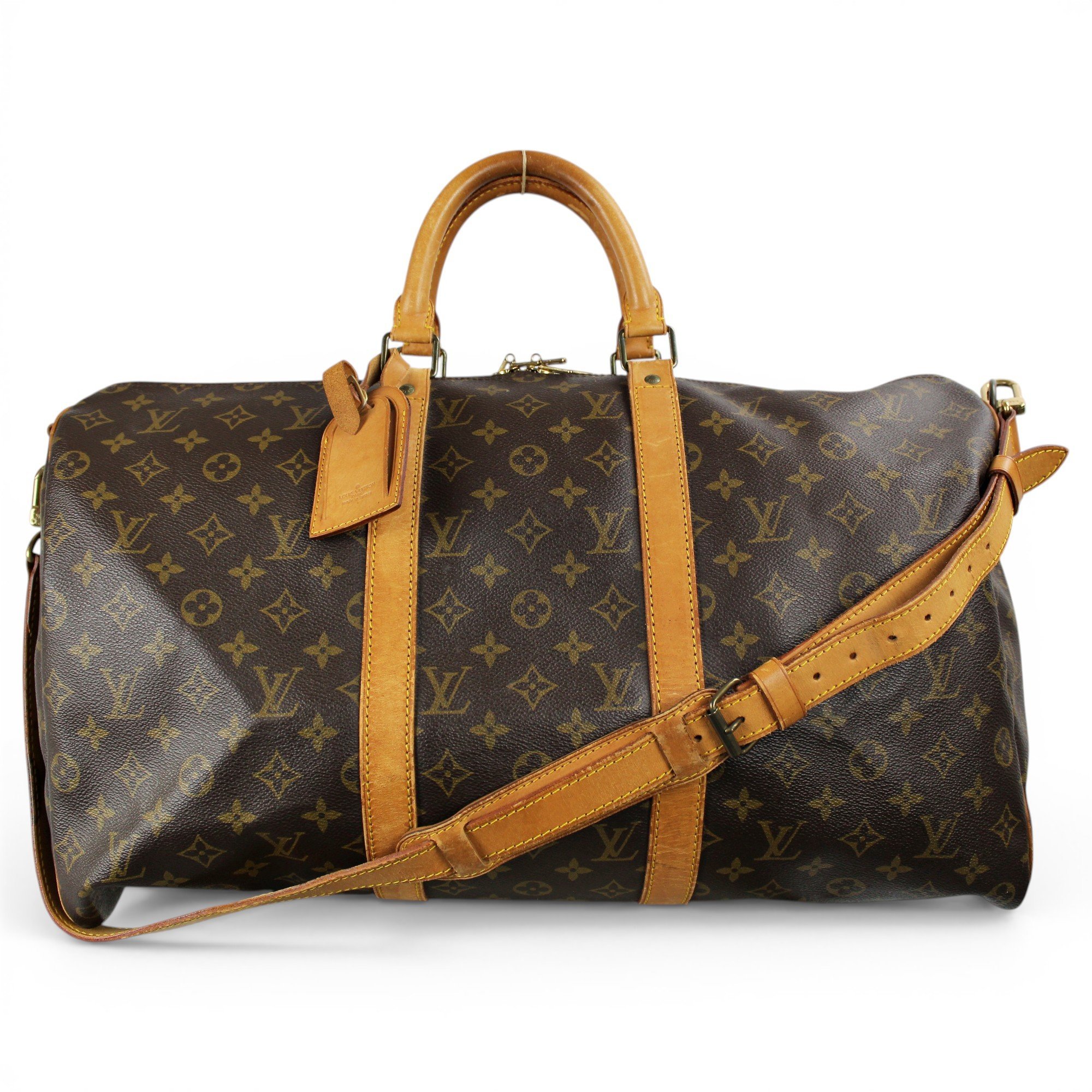 Keepall leather 48h bag