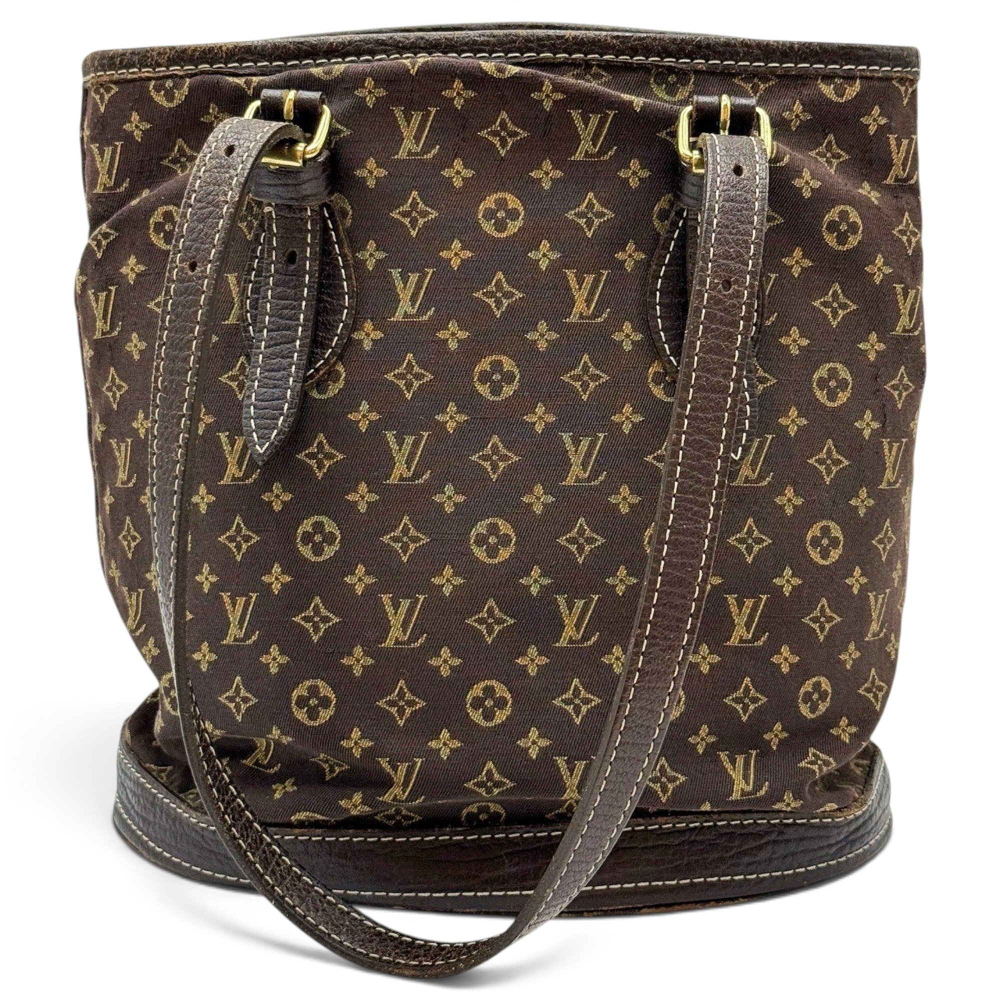 Bucket cloth handbag