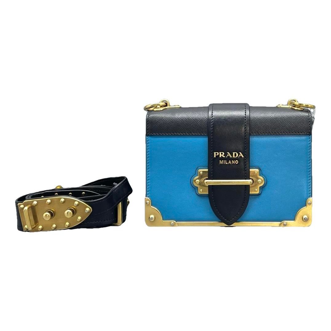 Cahier leather handbag