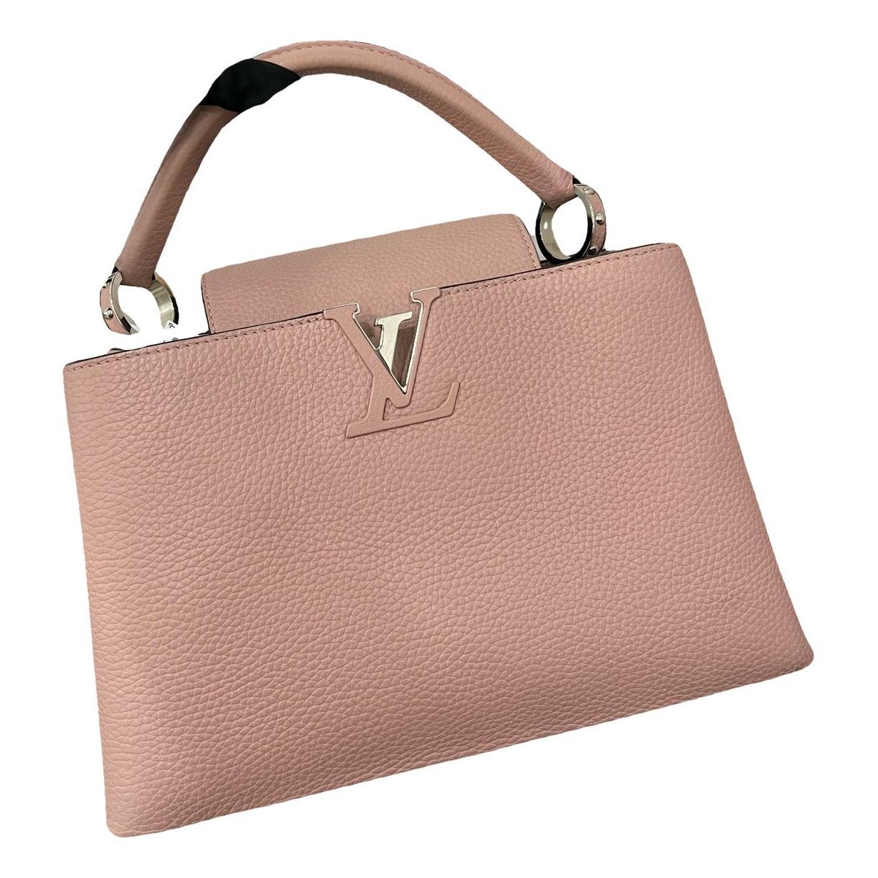 Capucines leather handbag