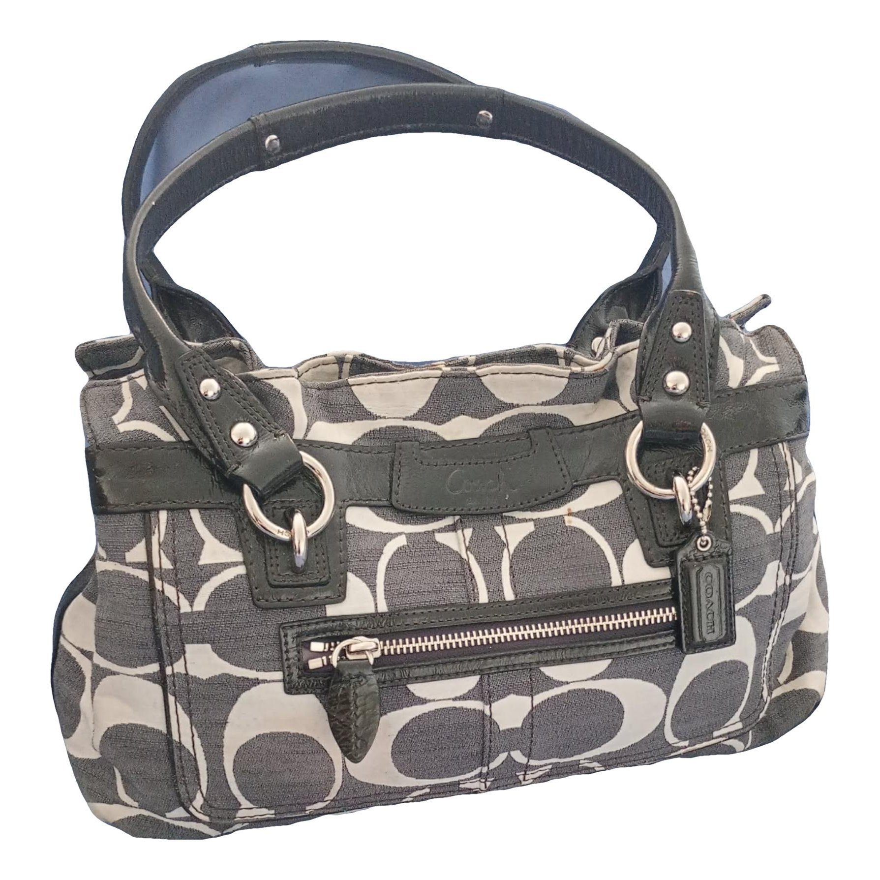 Signature Sufflette cloth handbag