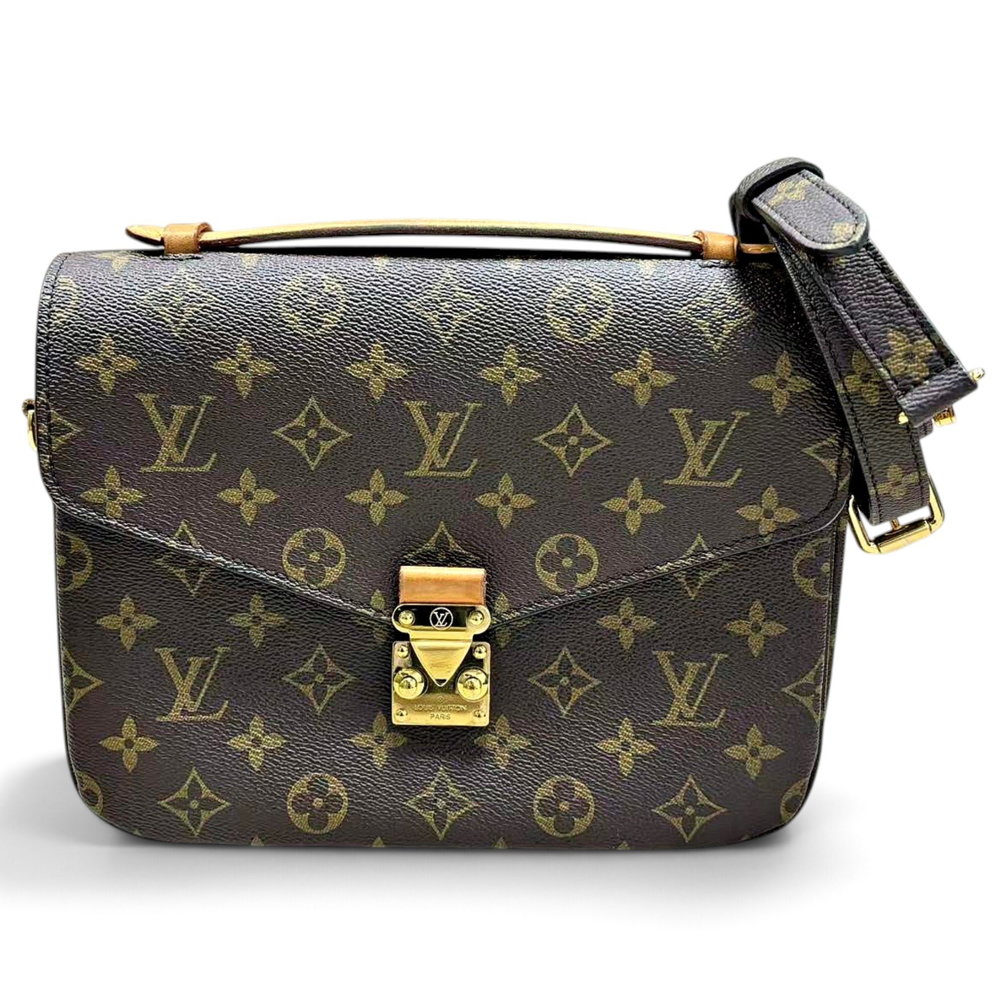 Metis leather handbag