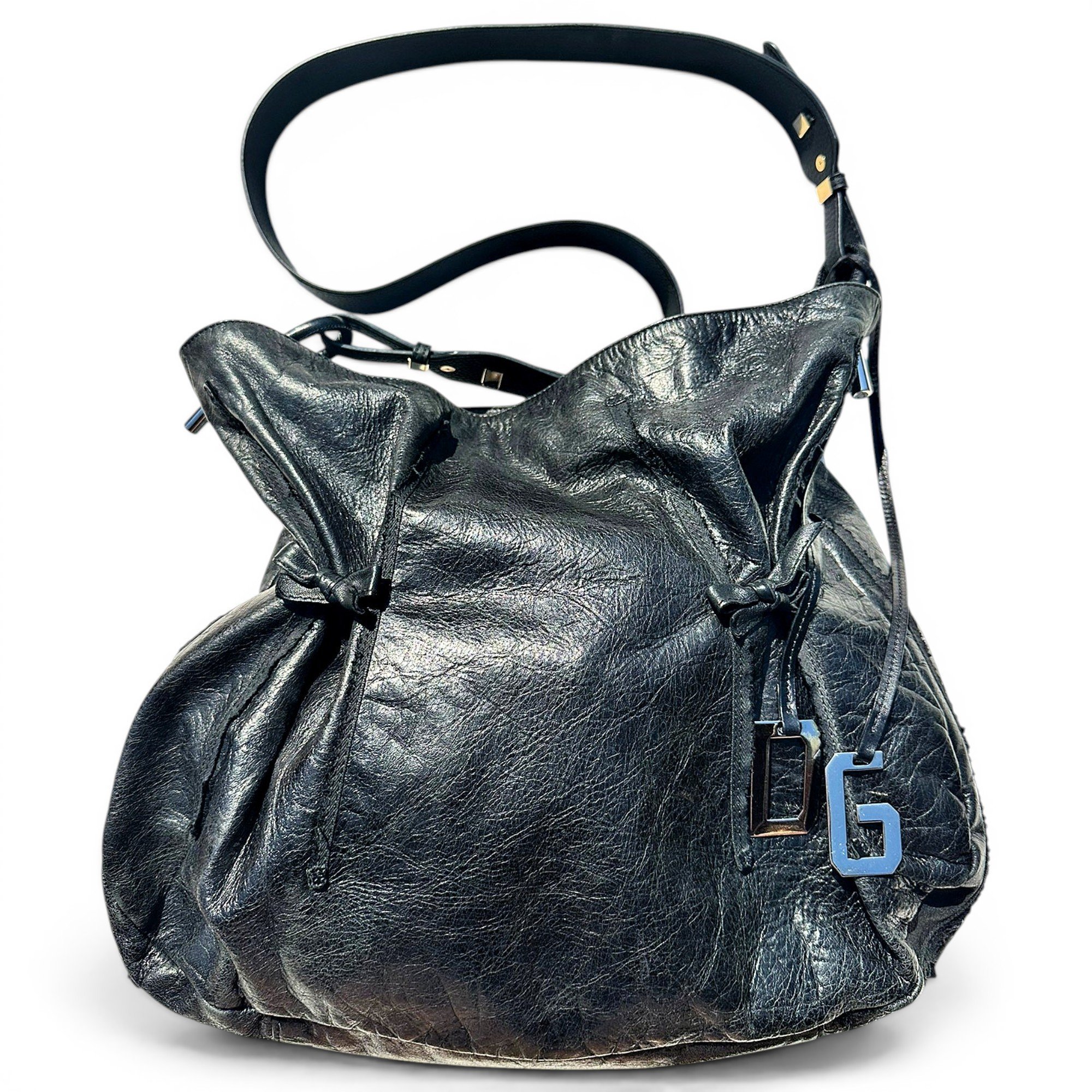 Leather handbag