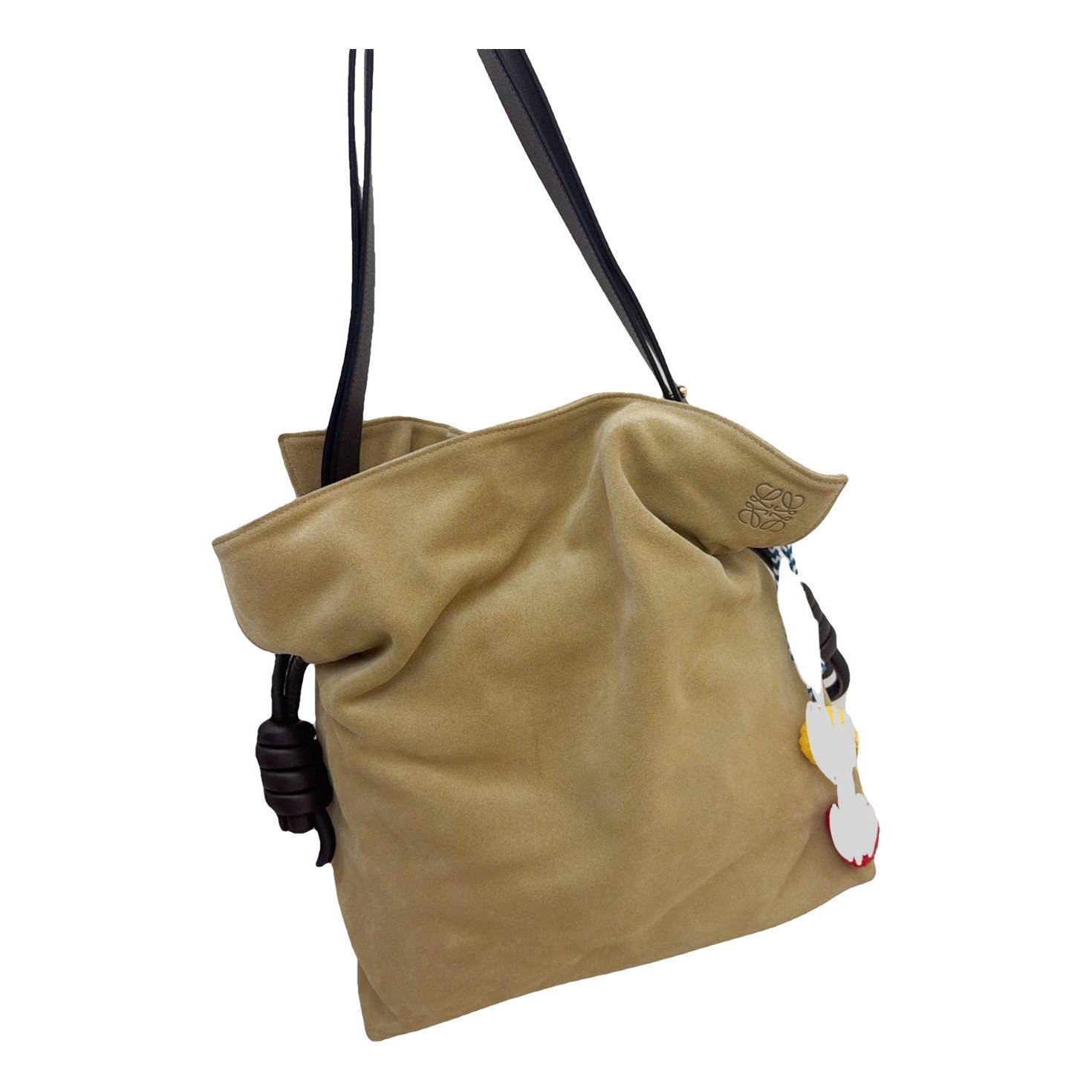 Flamenco leather handbag
