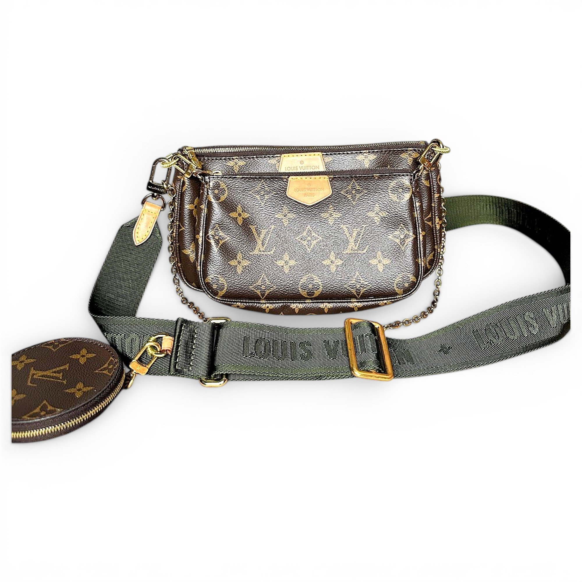 Multi Pochette Accessoires leather handbag