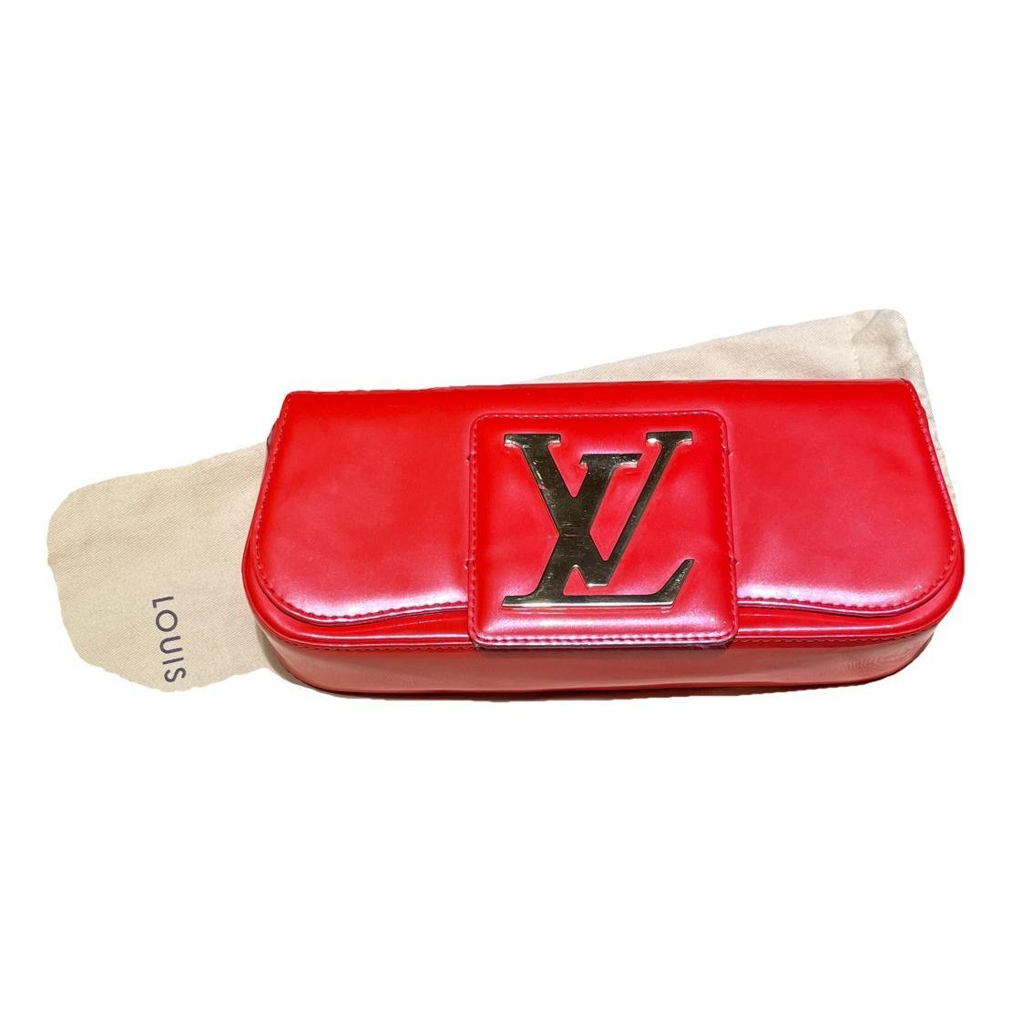 Patent leather handbag