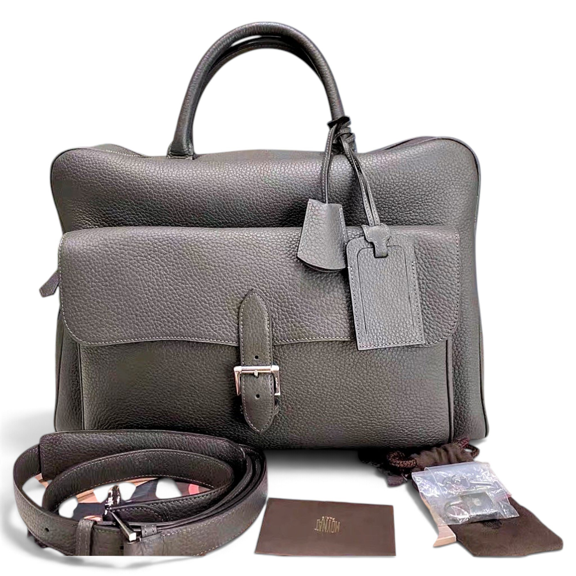 Leather handbag