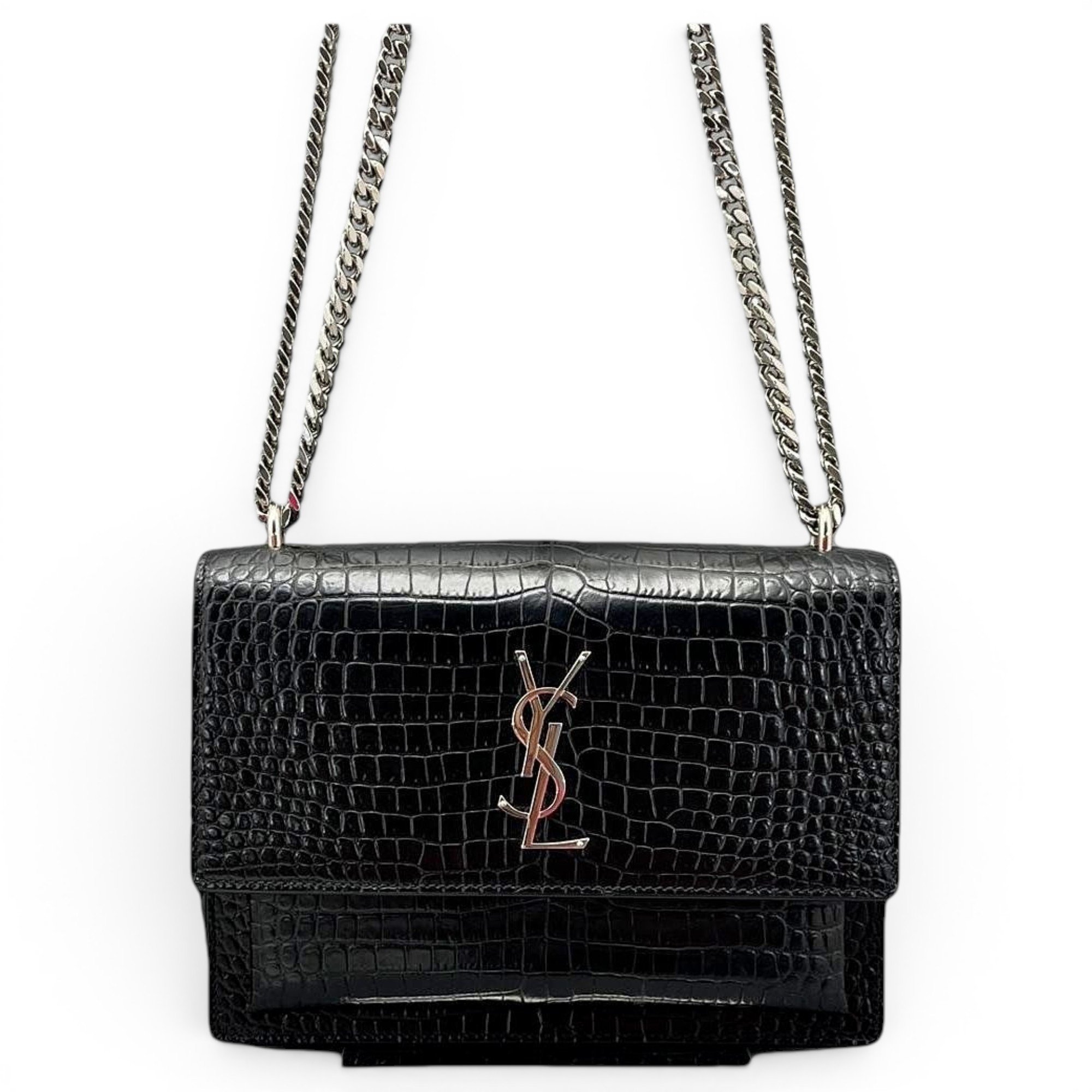 Sunset leather handbag