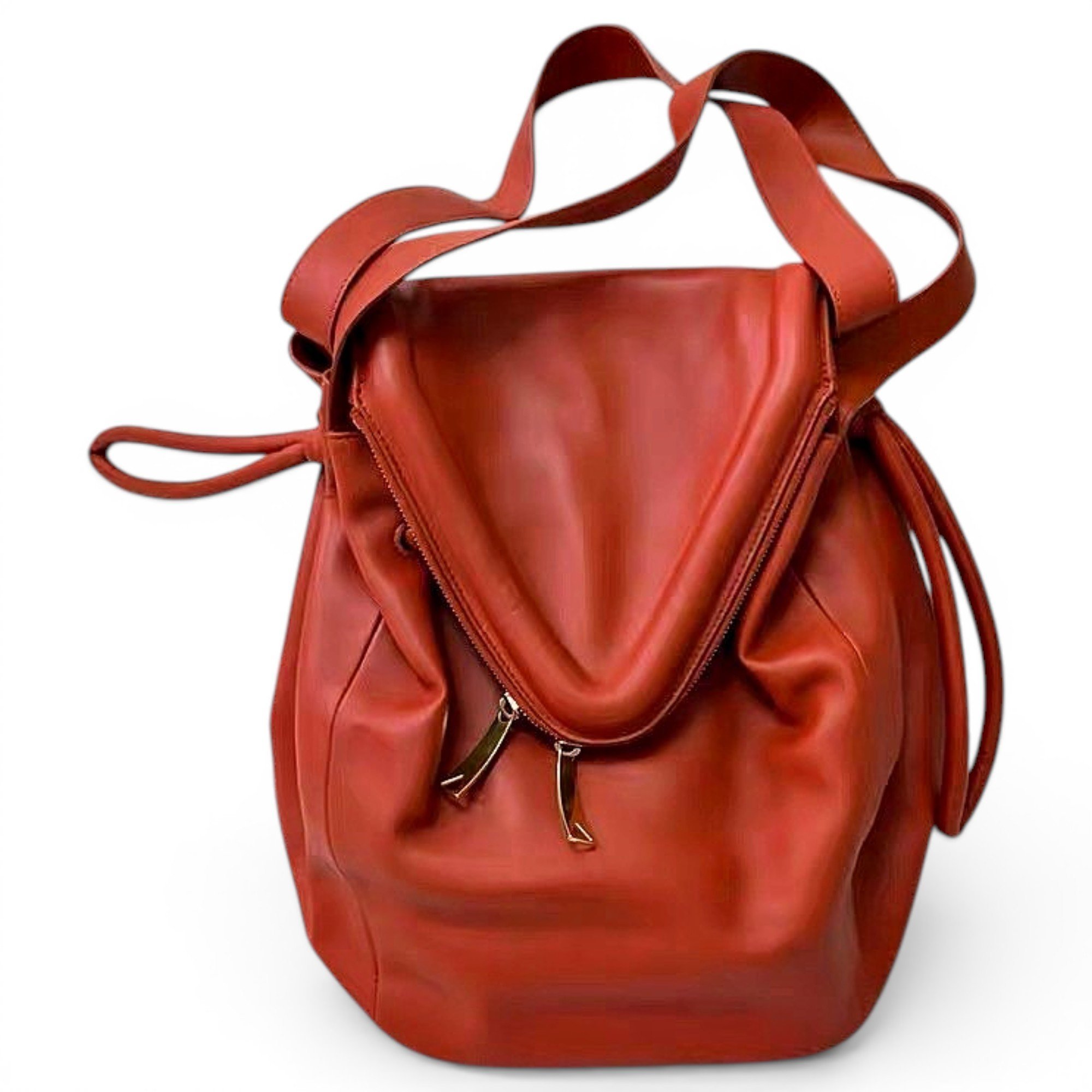 Leather handbag