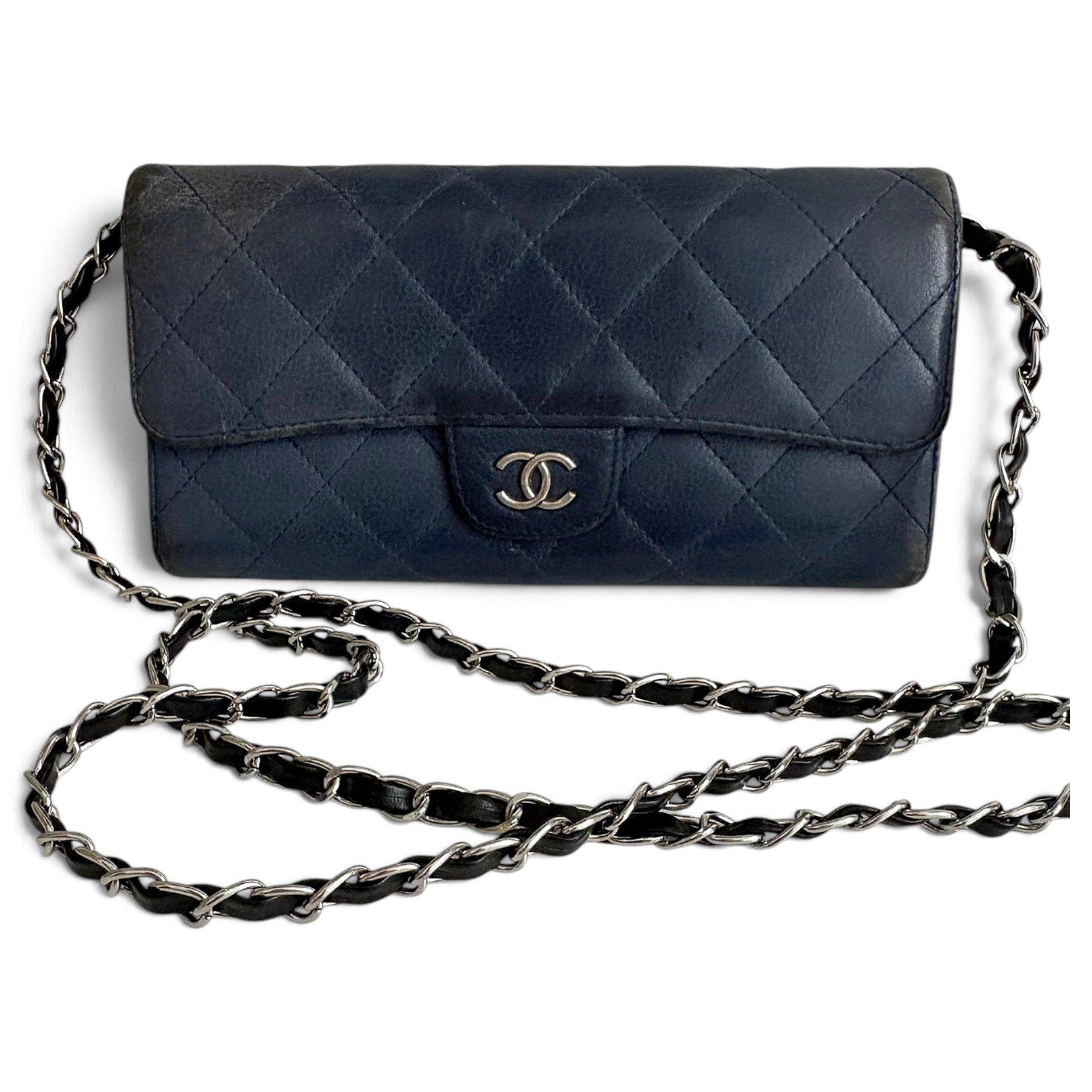 Timeless/Classique leather clutch bag