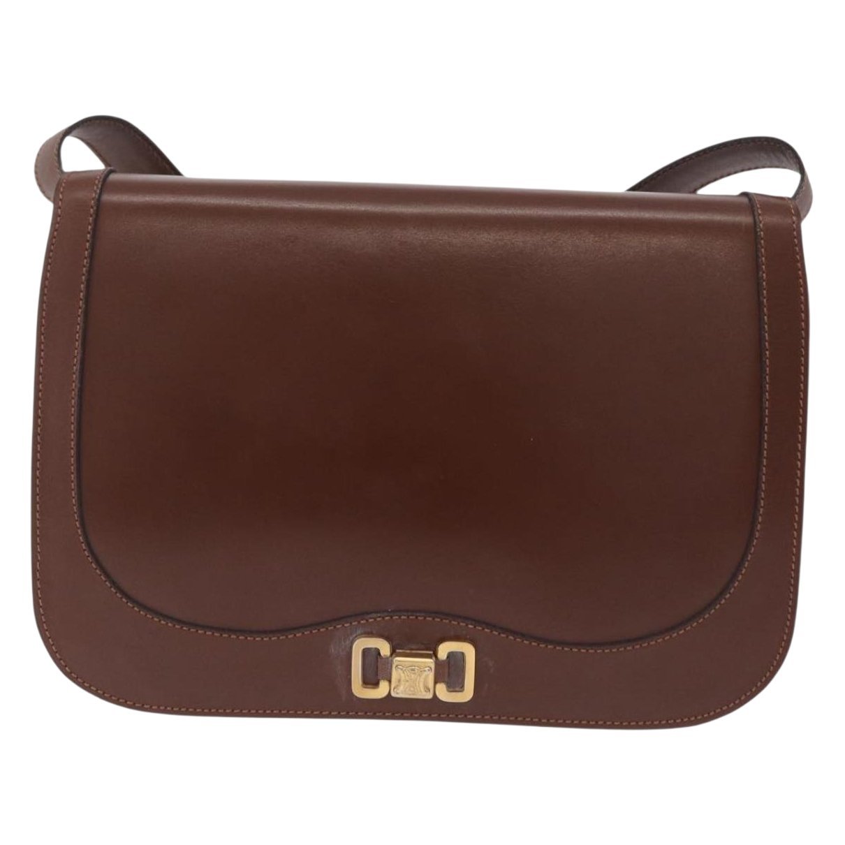 Triomphe leather handbag