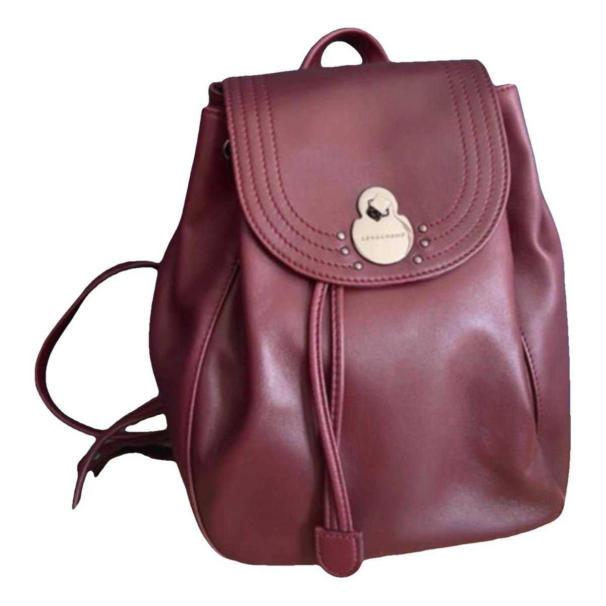 Leather backpack