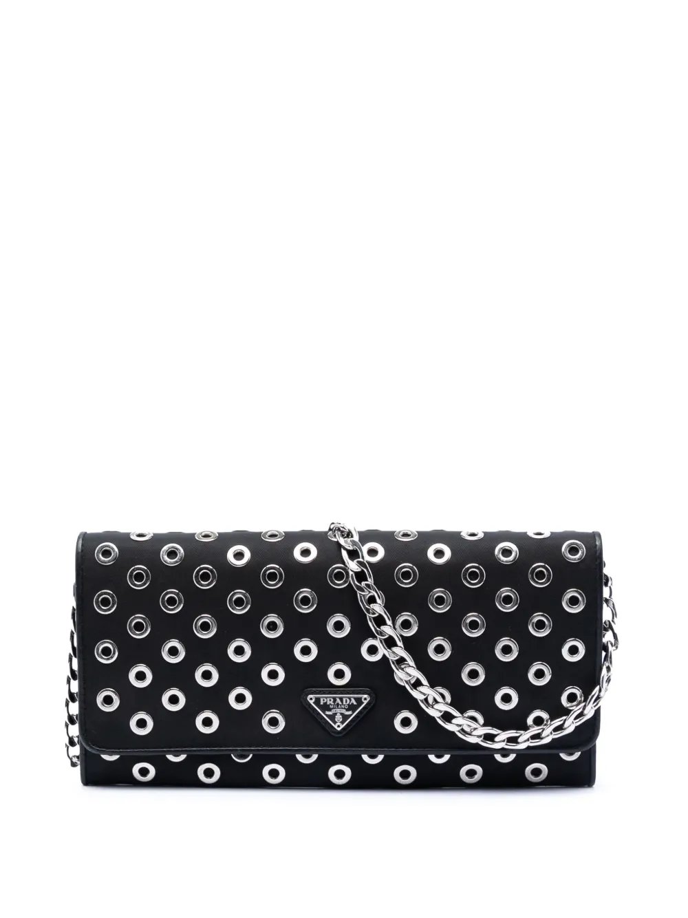 2000-2013 Tessuto Grommet Wallet On Chain crossbody bag