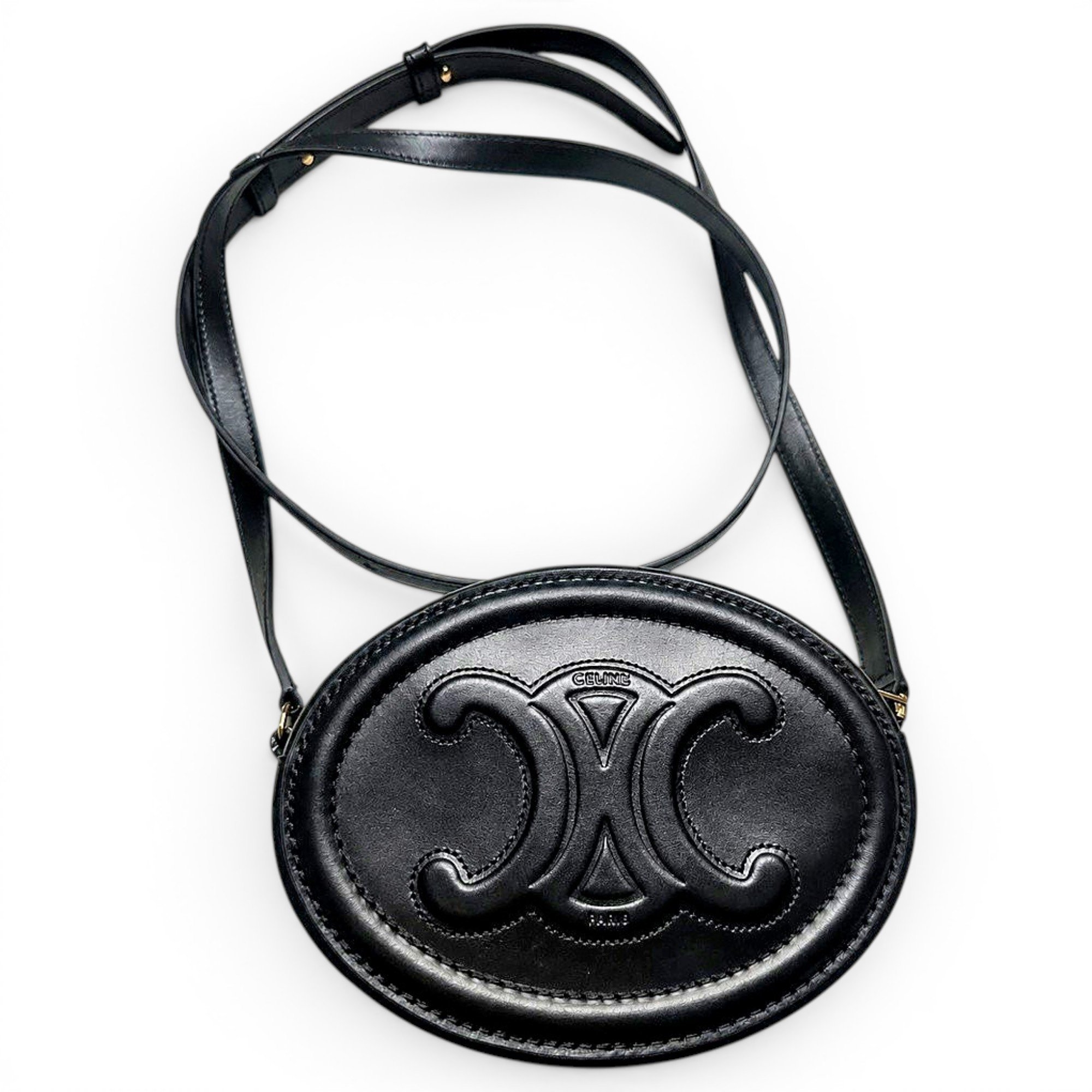 Leather crossbody bag