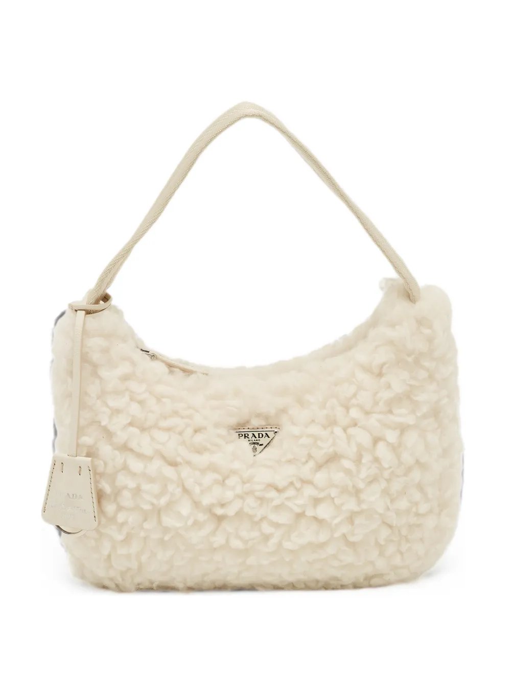 Re-Edition 2000 shearling shoulder bag