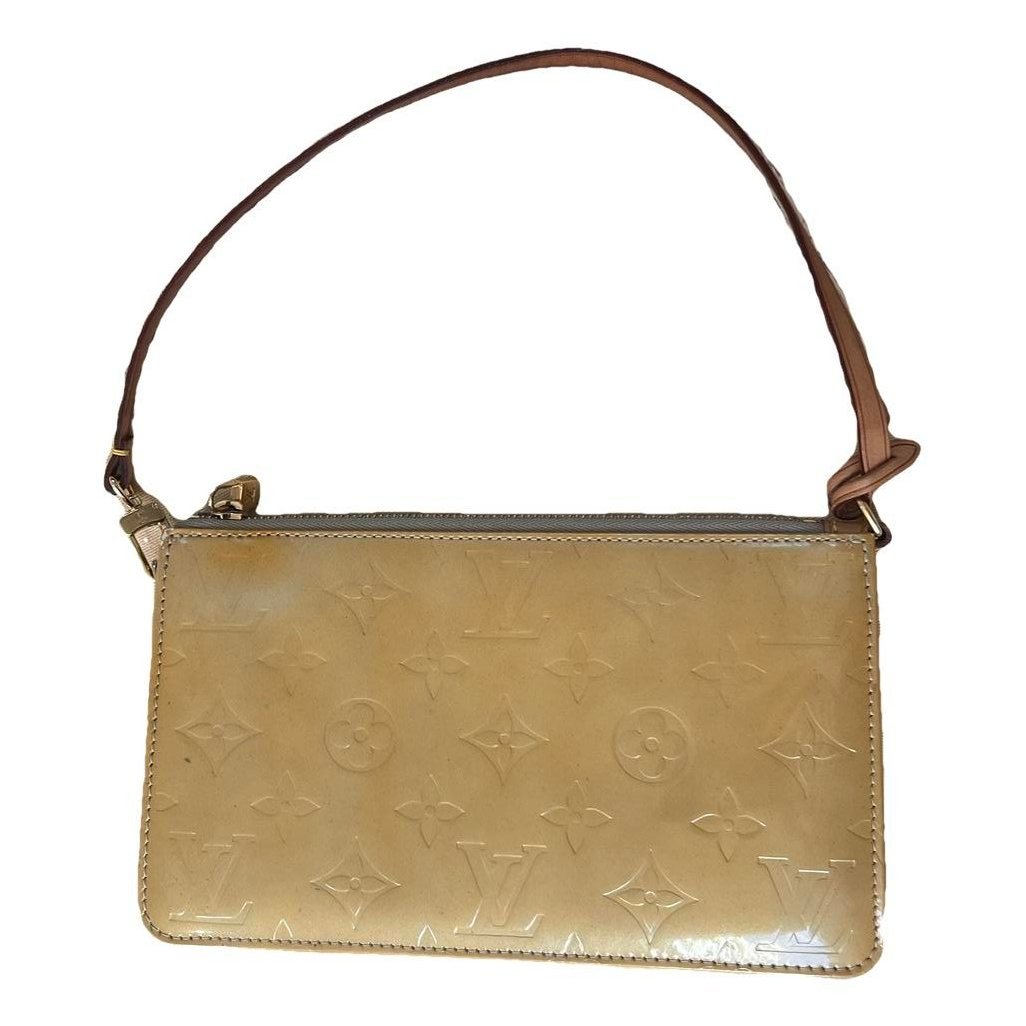 Pochette Accessoire patent leather handbag
