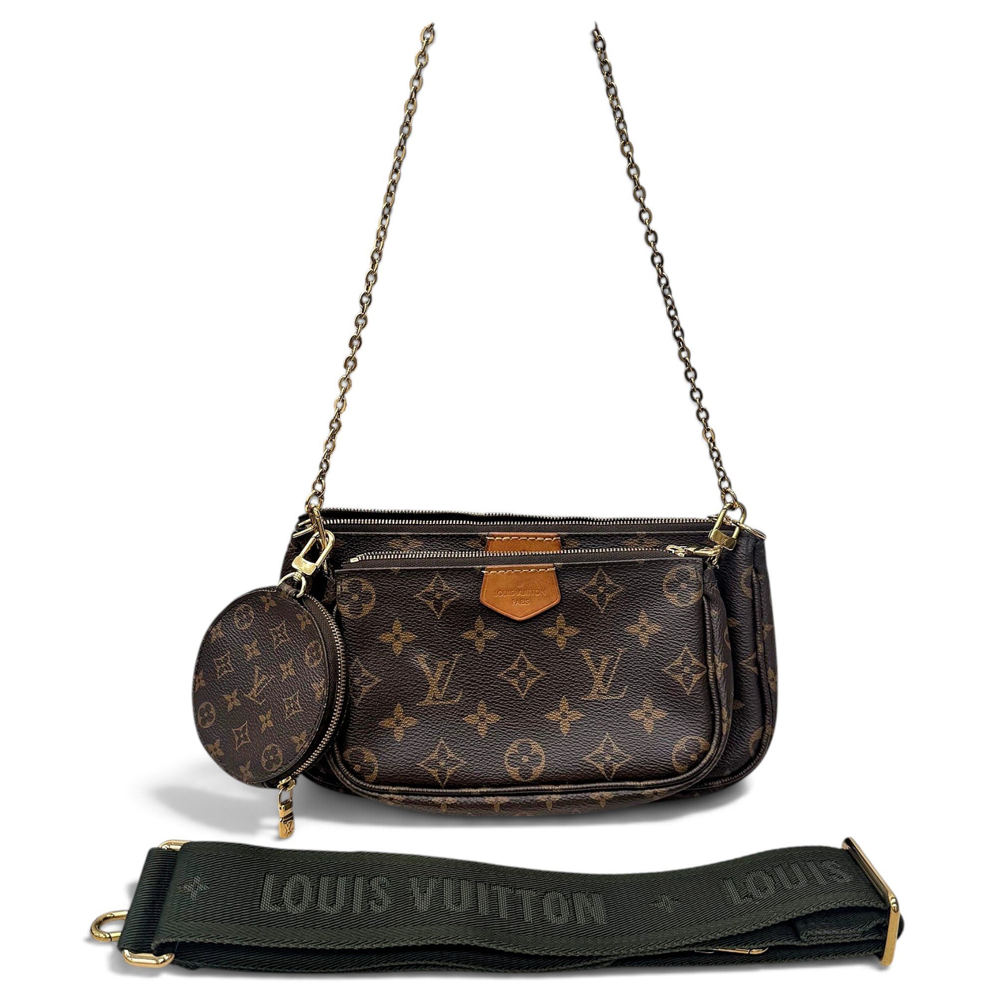 Multi Pochette Accessoires leather handbag